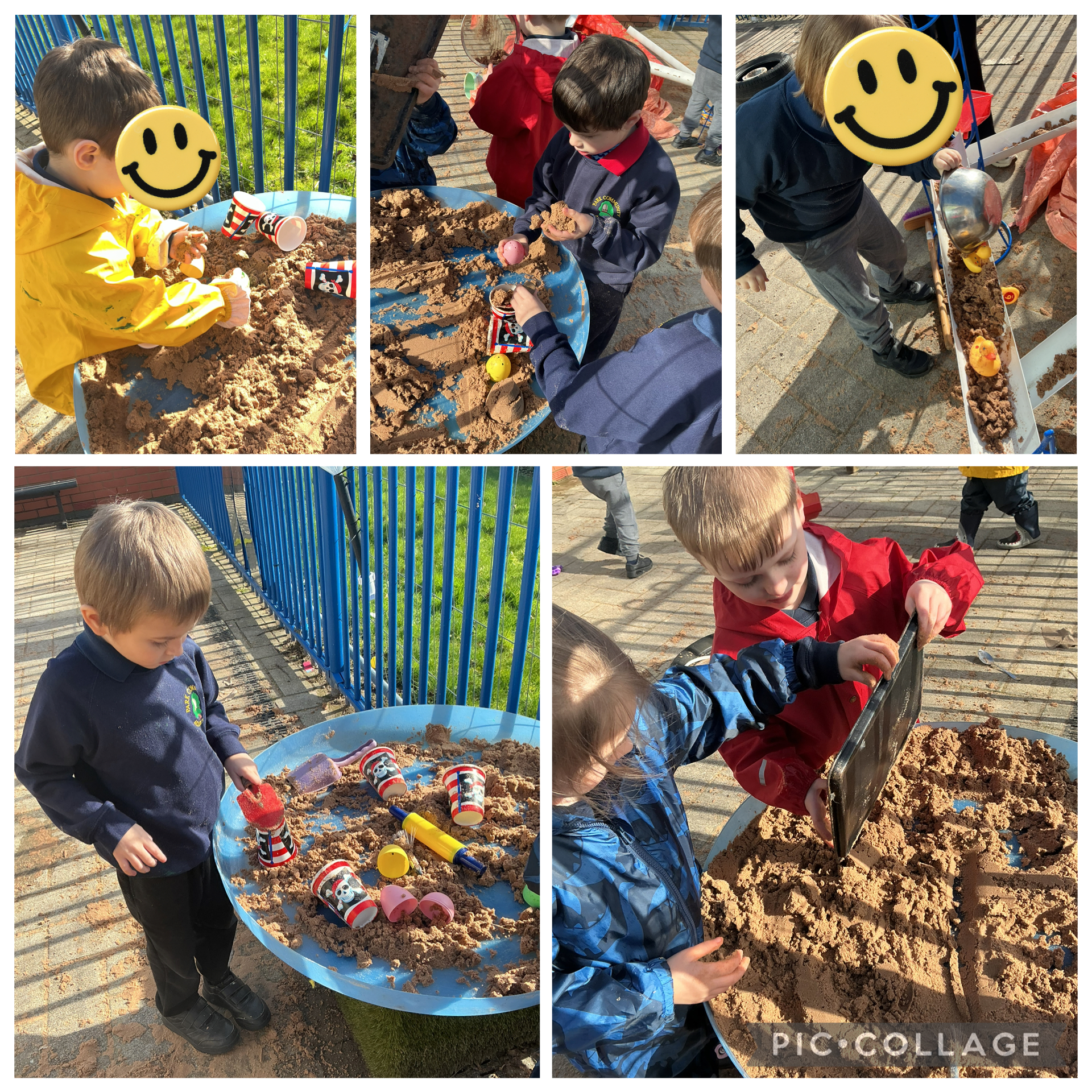 Image of Building sandcastles 