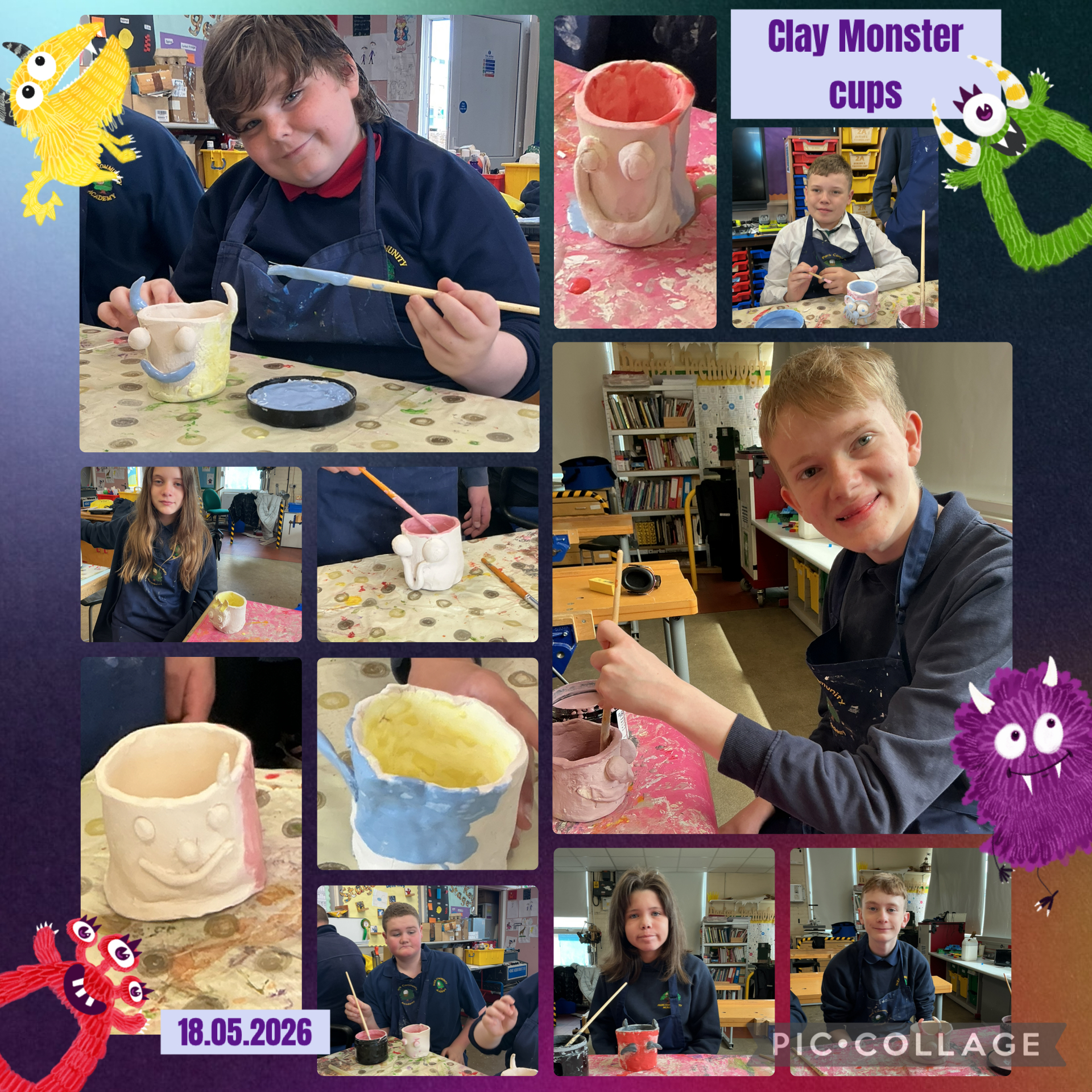 Image of Monster mugs
