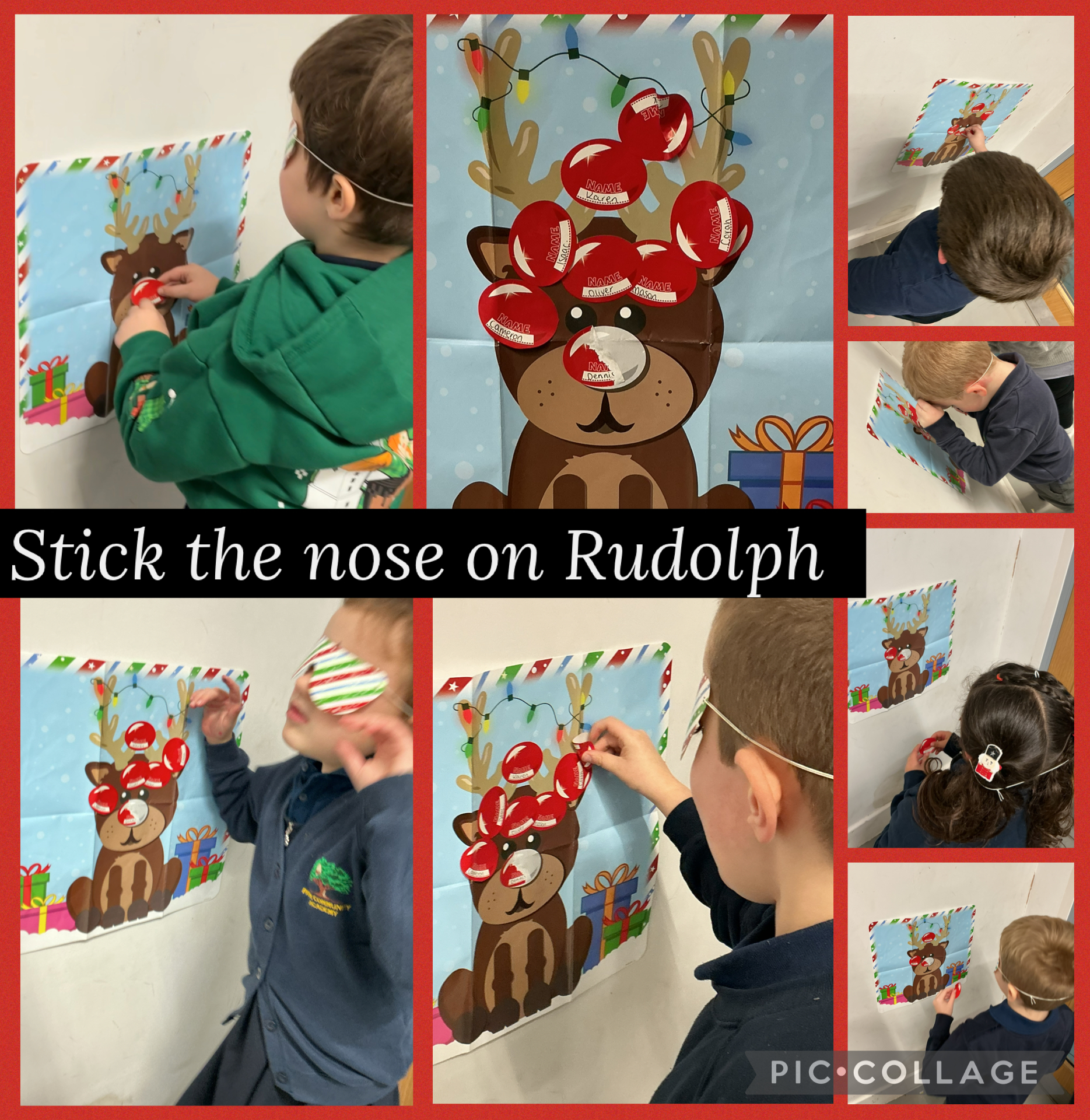 Image of Stick the Nose on Rudolph