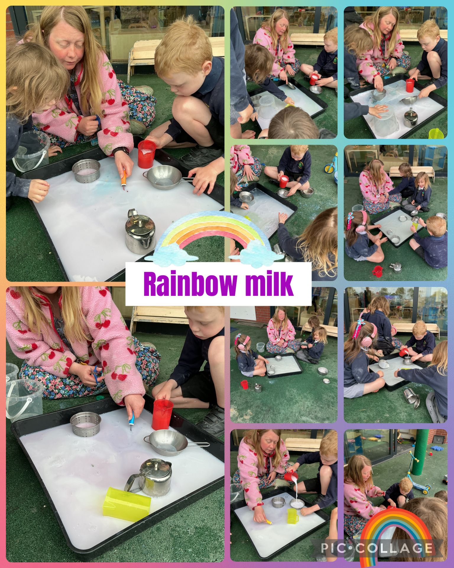 Image of Rainbow milk 🌈