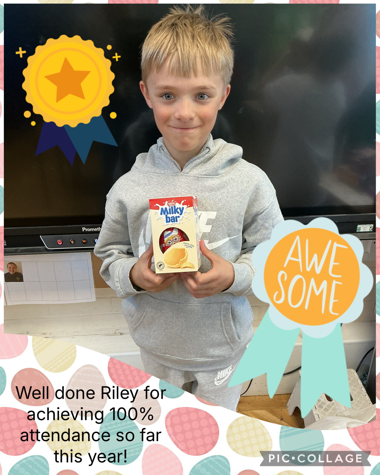 Image of 100% attendance!