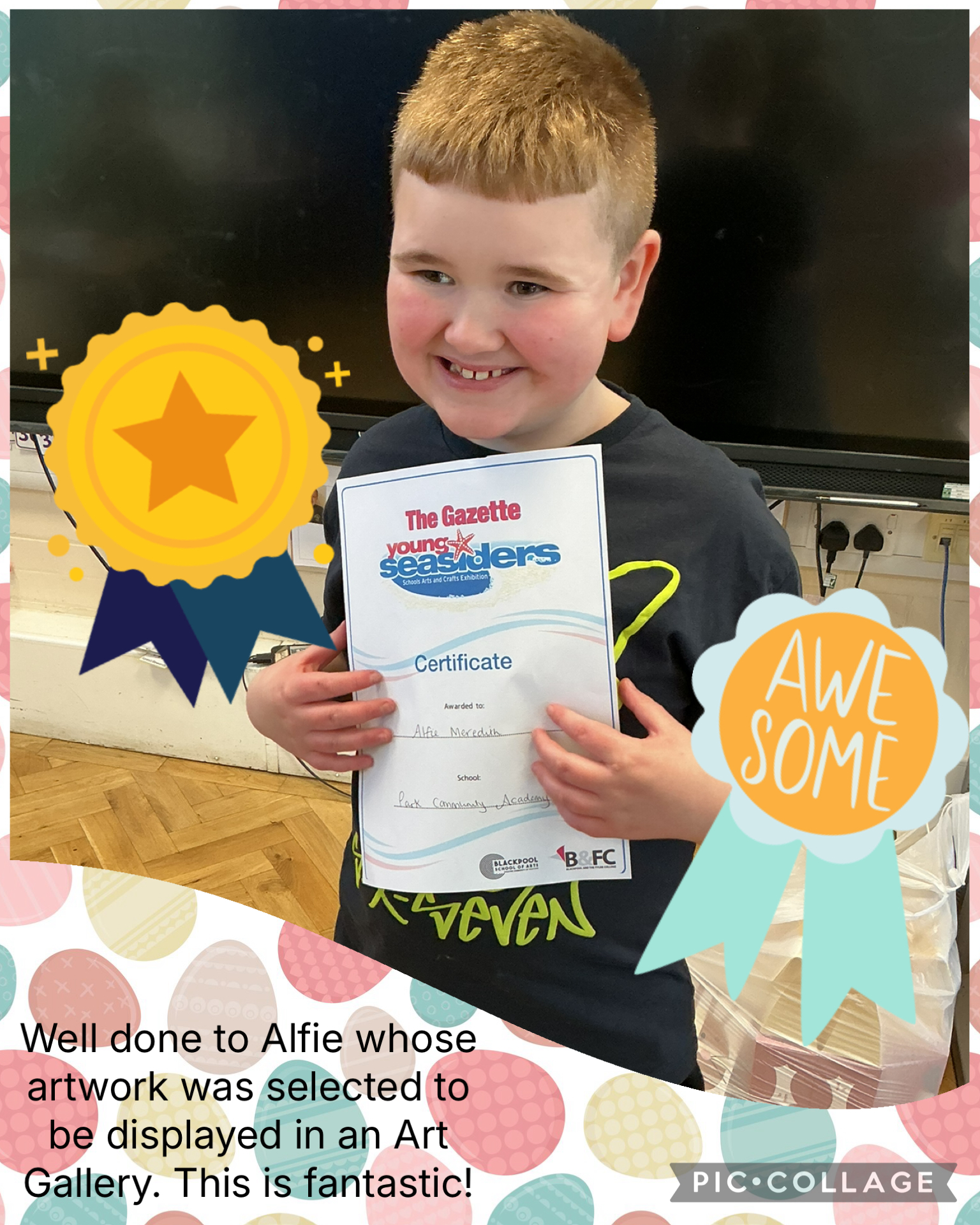 Image of Huge well done! 