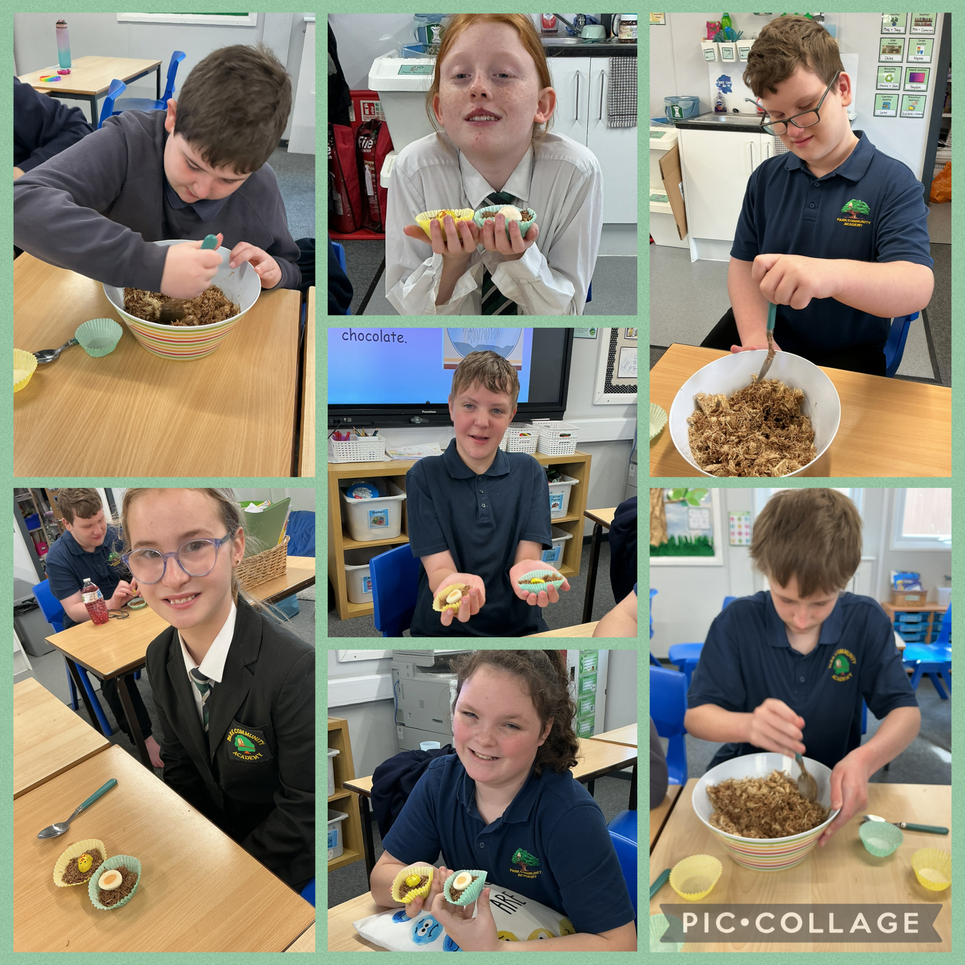 Image of Easter nests