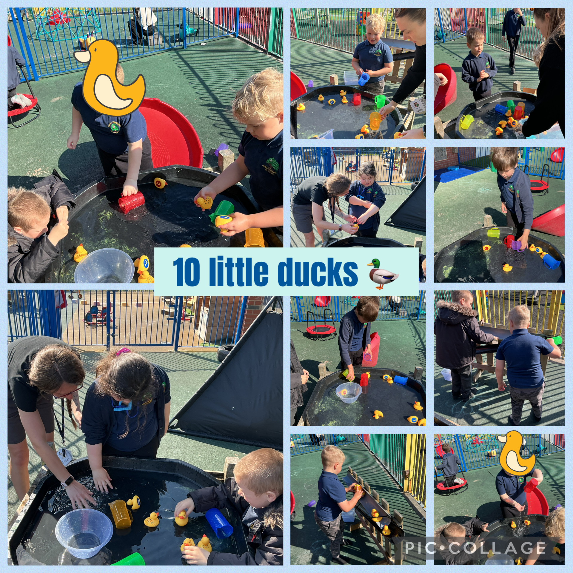 Image of 10 little ducks water play