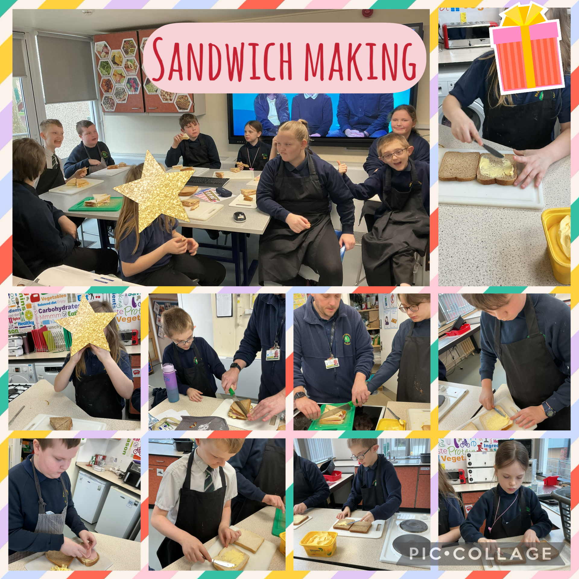 Image of Sandwich making 