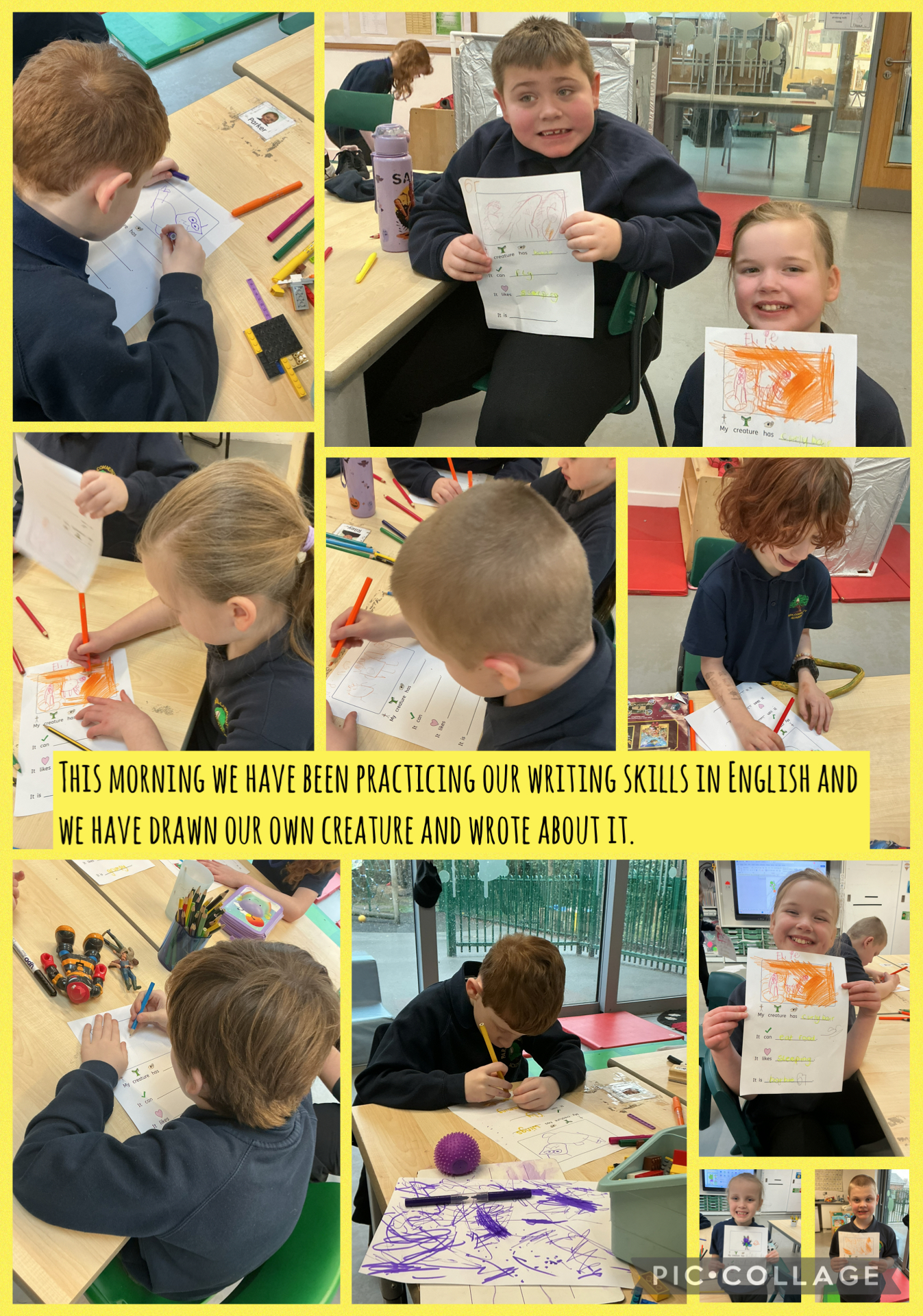 Image of Writing and drawing 