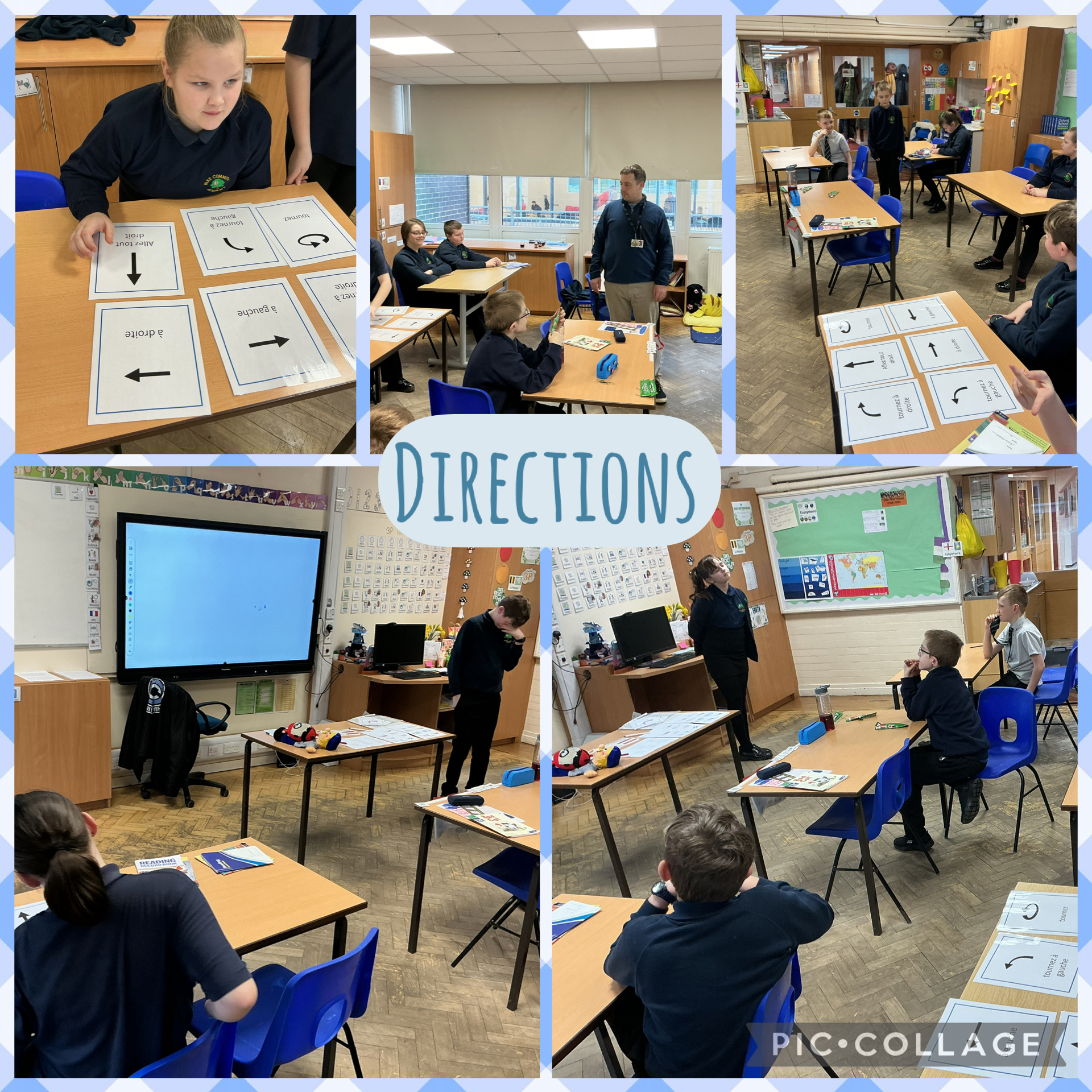 Image of Directions in French 