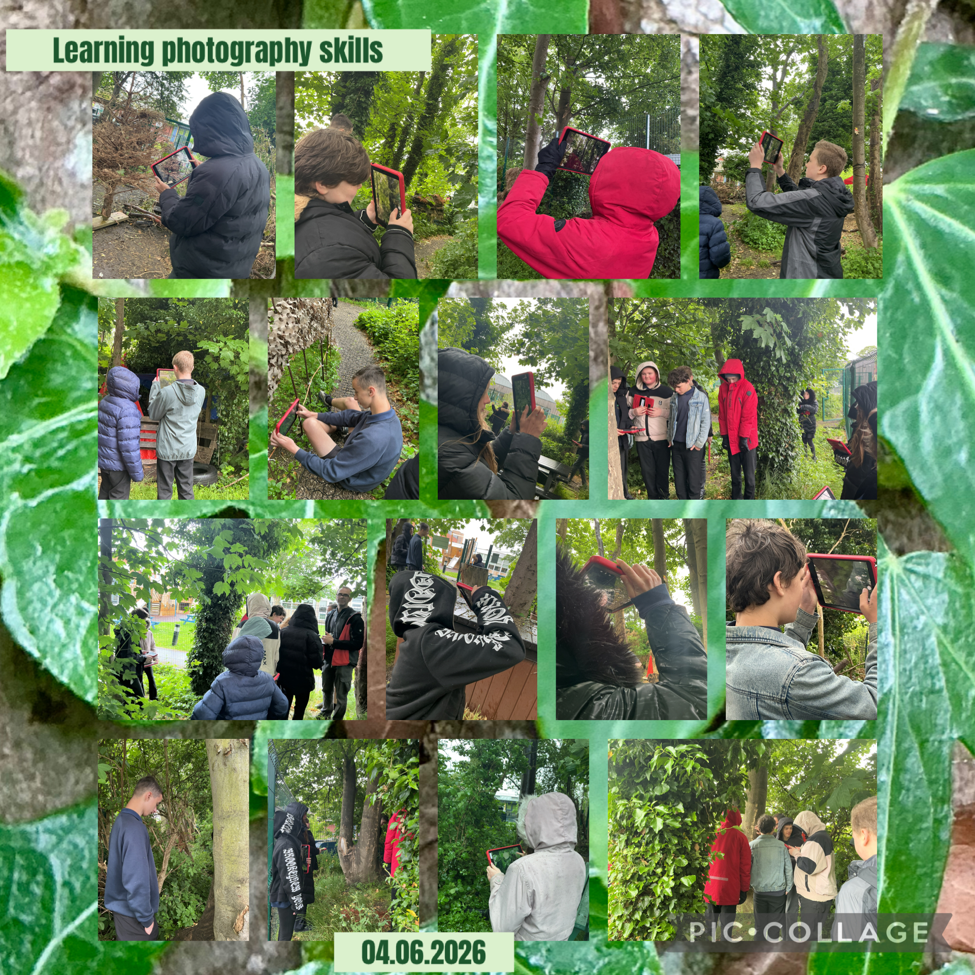 Image of Learning photography skills 