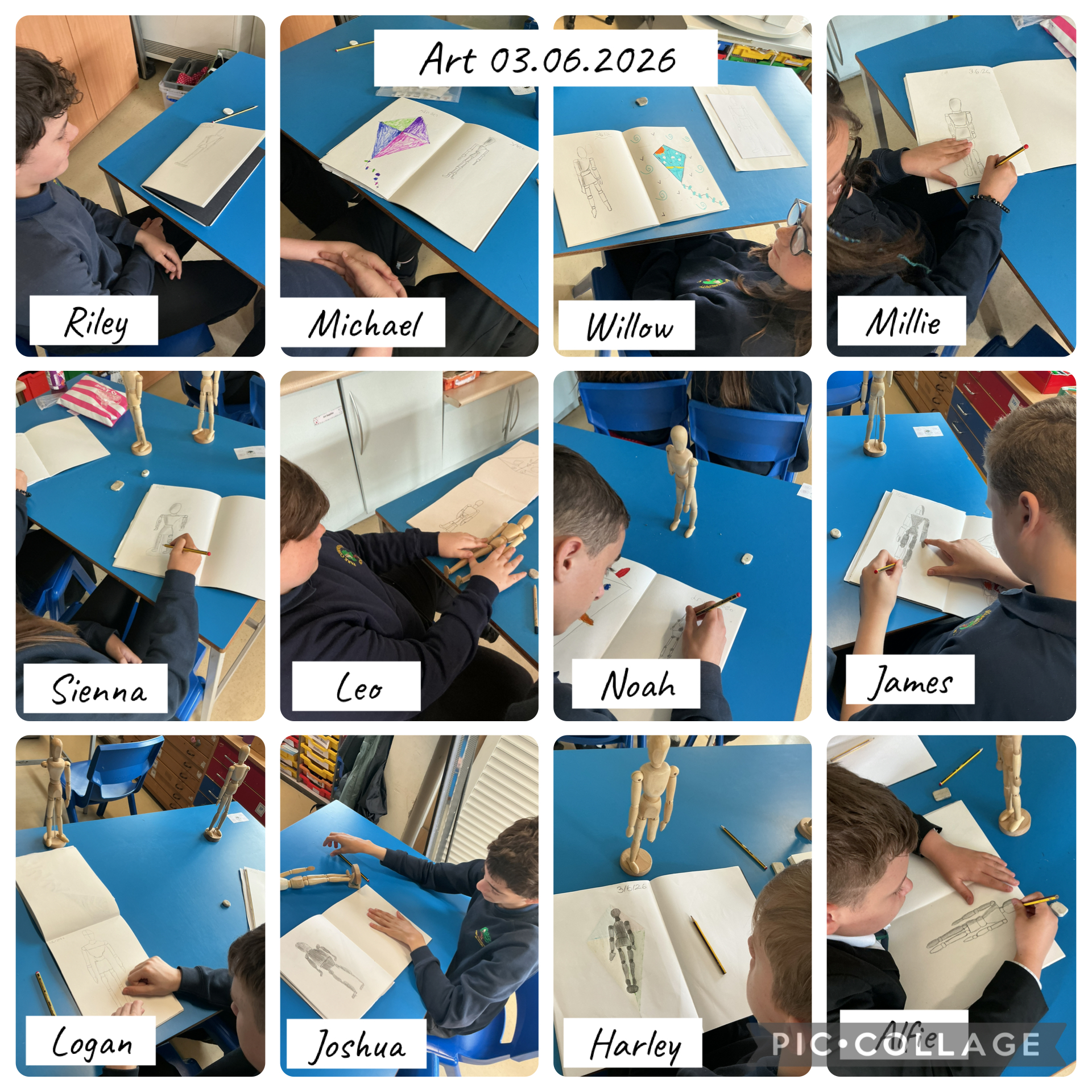 Image of Learning How to Draw Using Mannequins