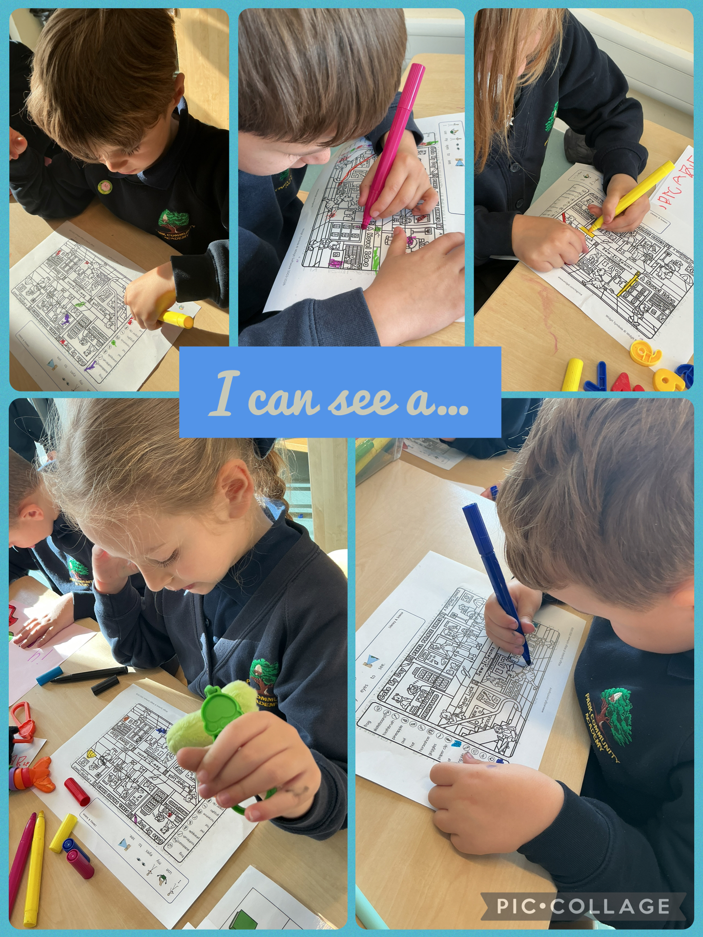 Image of I can see…