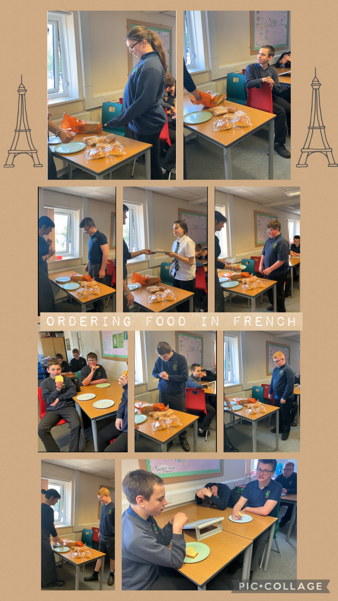 Image of Ordering Food in French 