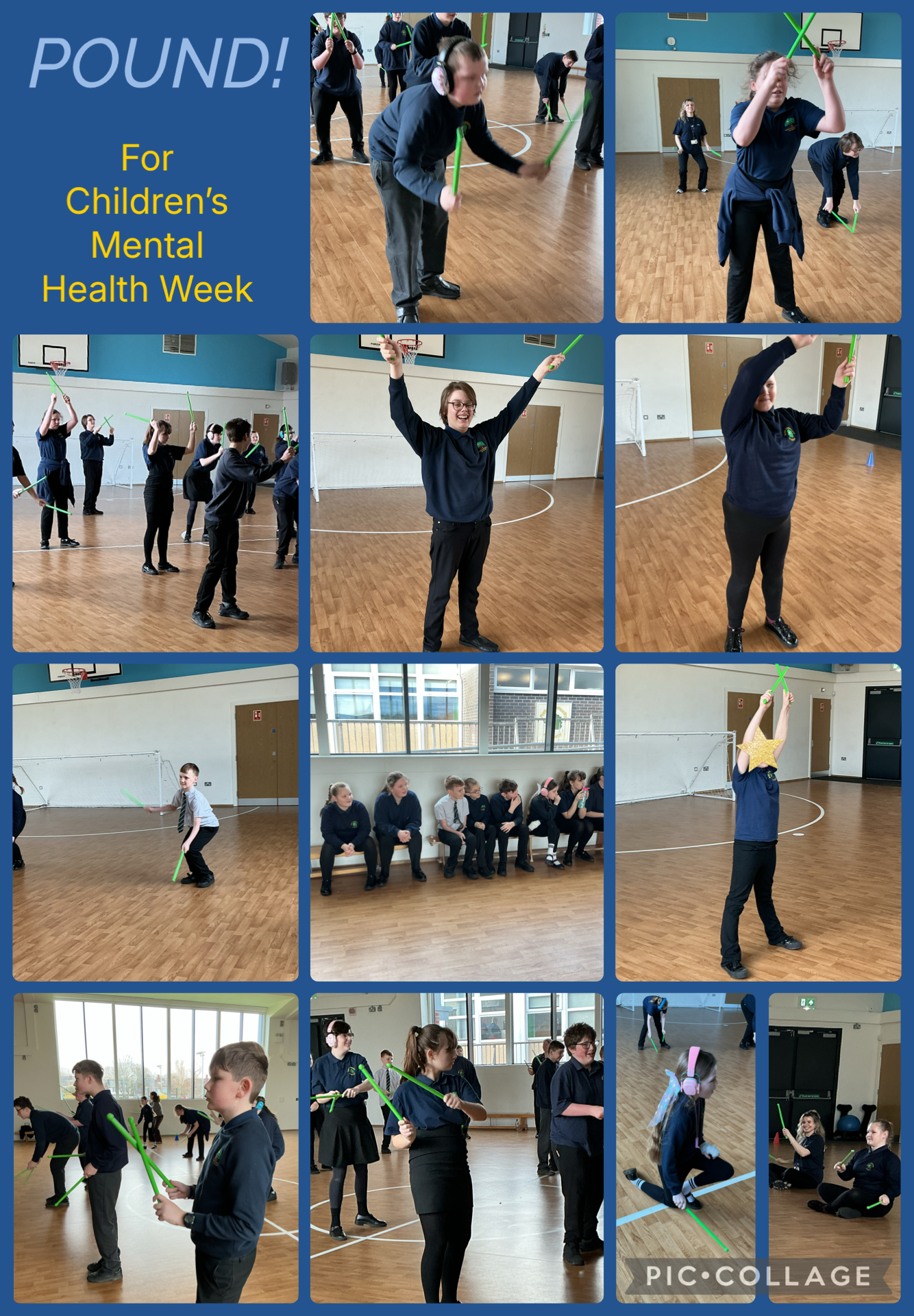 Image of POUND! Those drum sticks