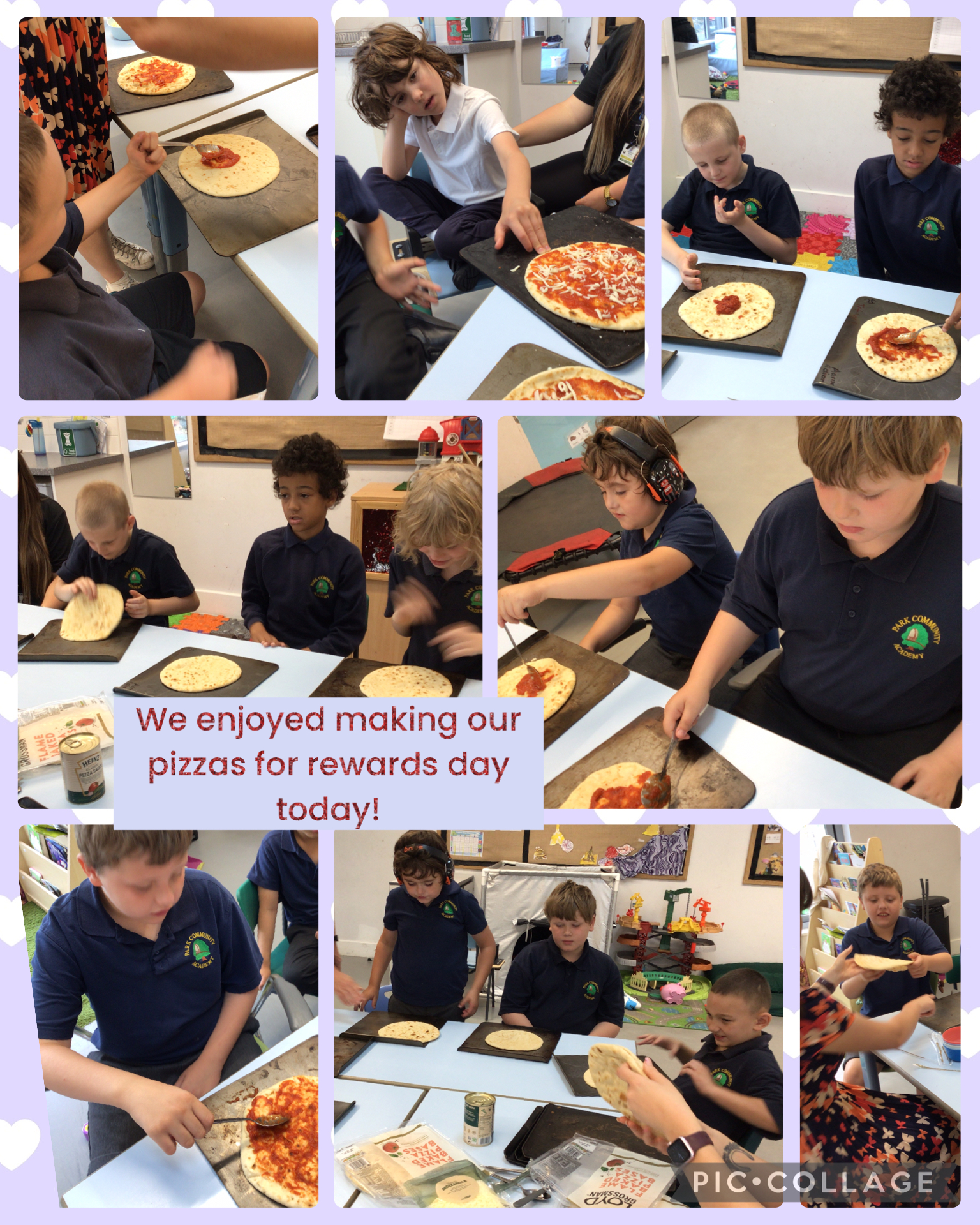 Image of Pizza making