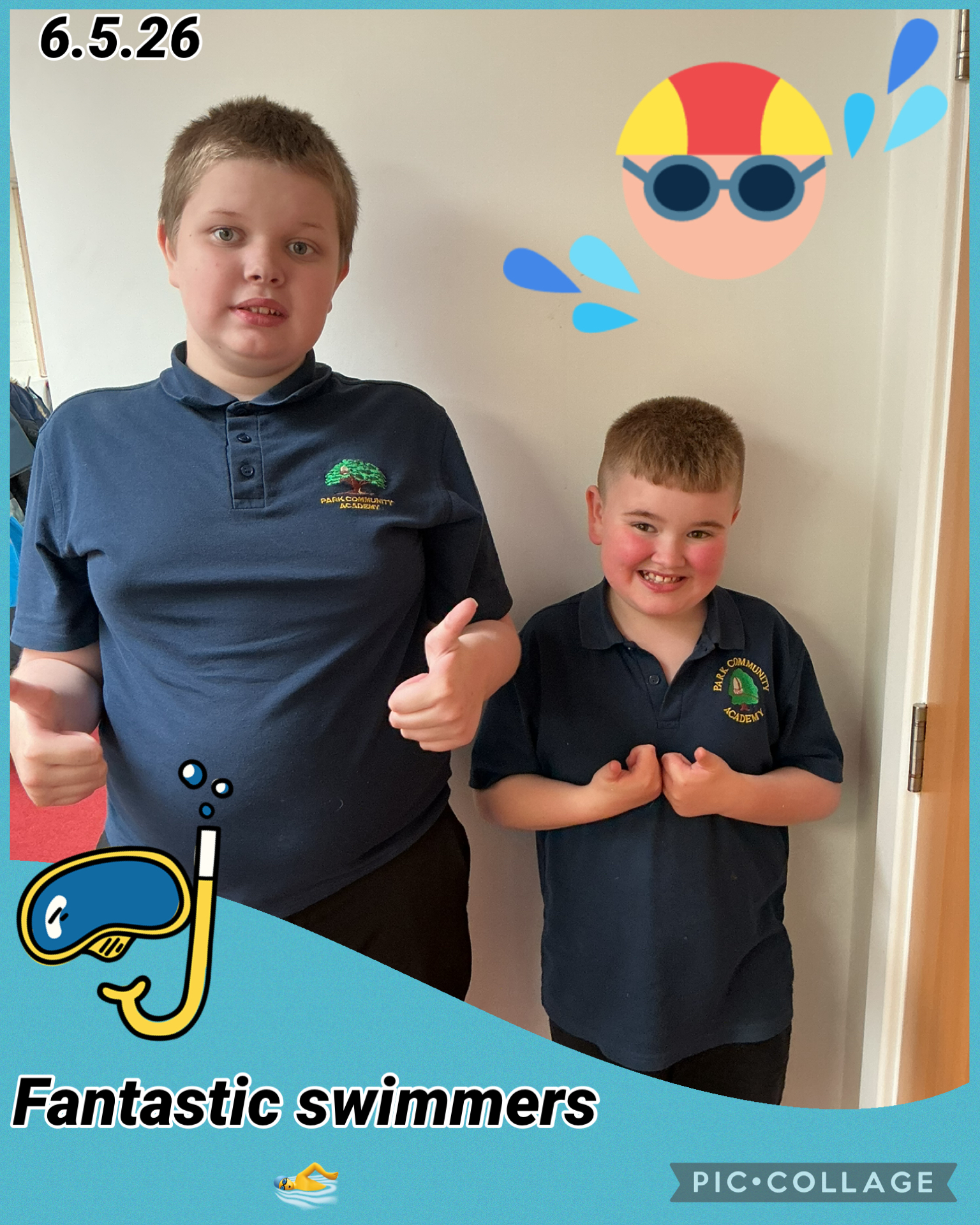 Image of Fantastic swimmers!