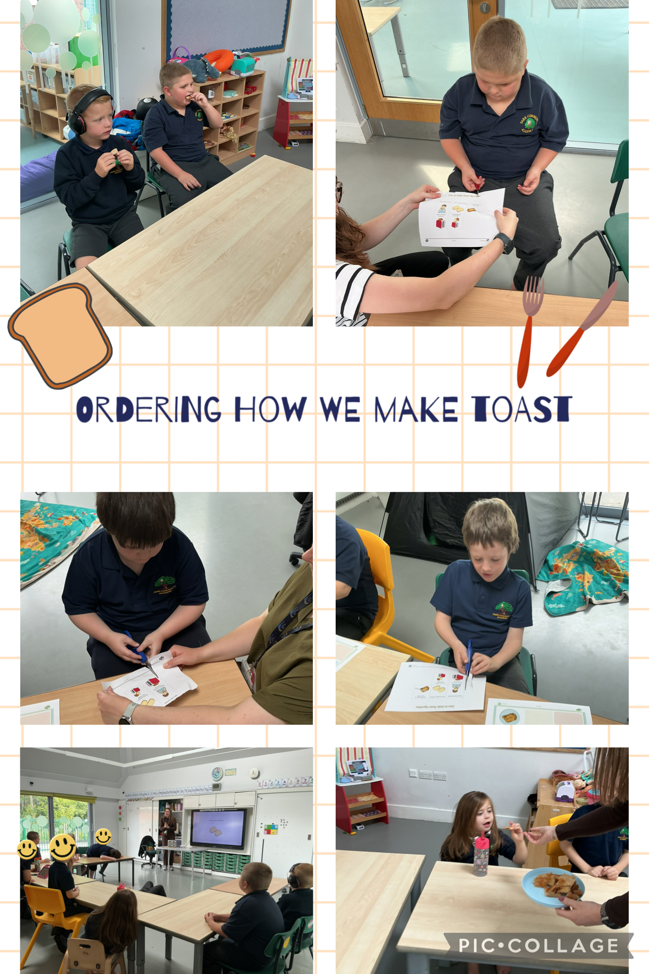 Image of Ordering how to make toast