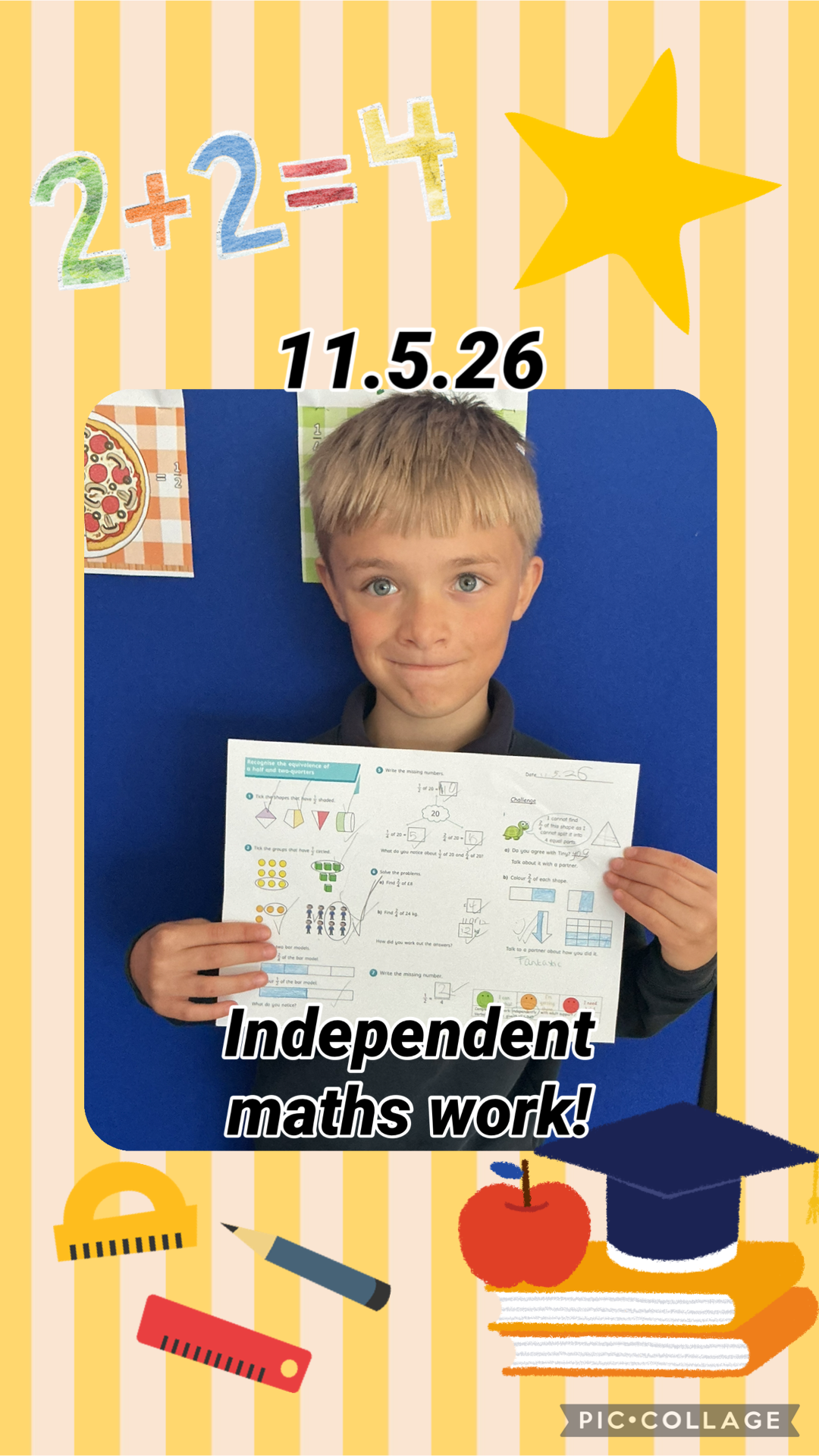 Image of Independent maths work!
