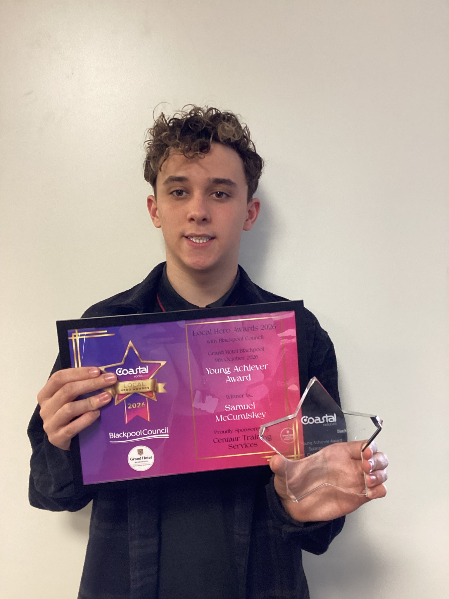 Image of Award winning Samuel