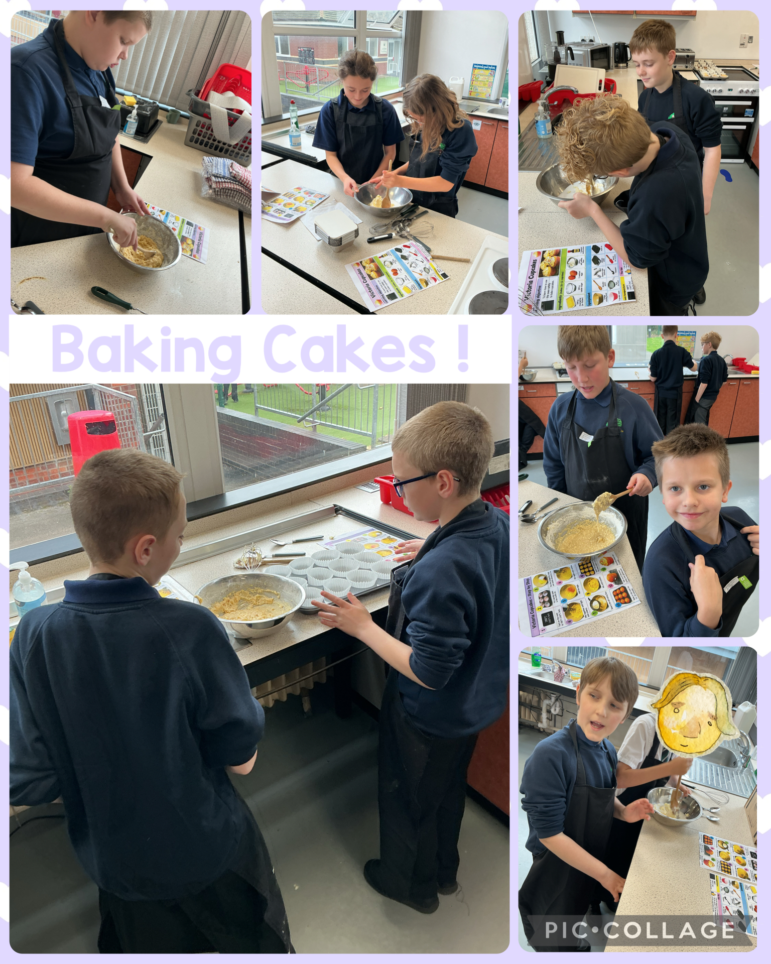 Image of Baking cupcakes