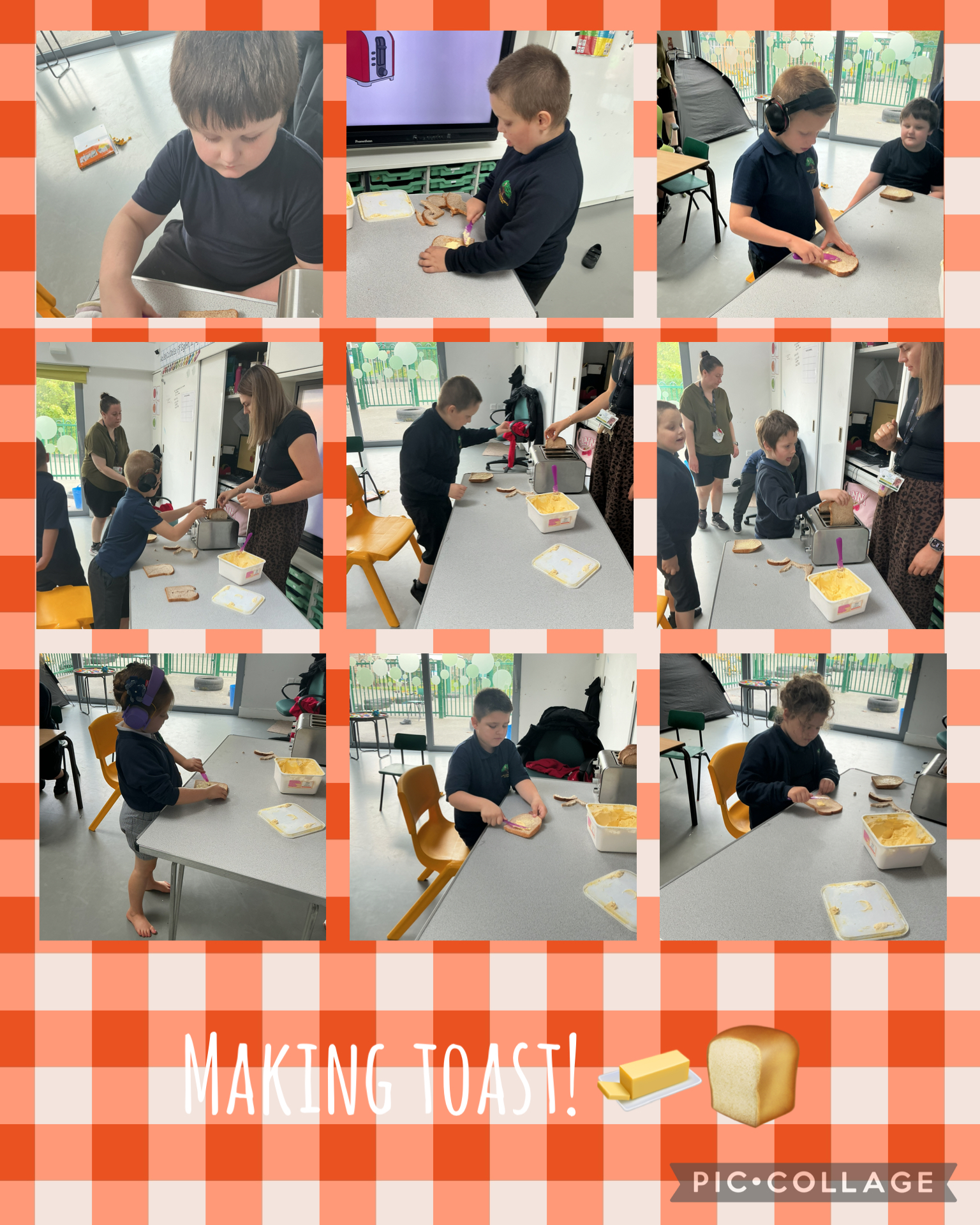 Image of Making toast! 