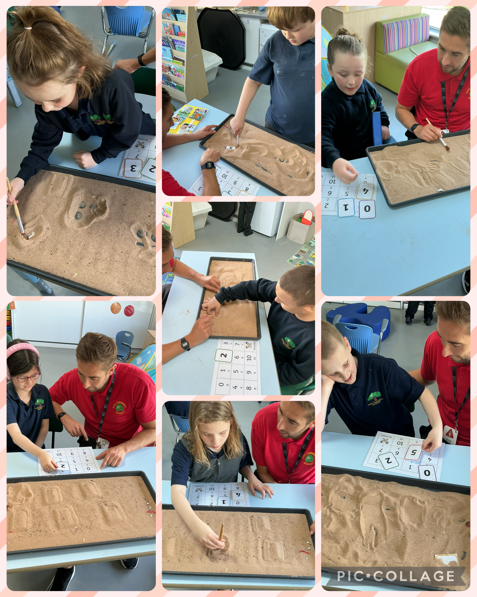 Image of Sand Tray Mark-Making & Numeral Tracing