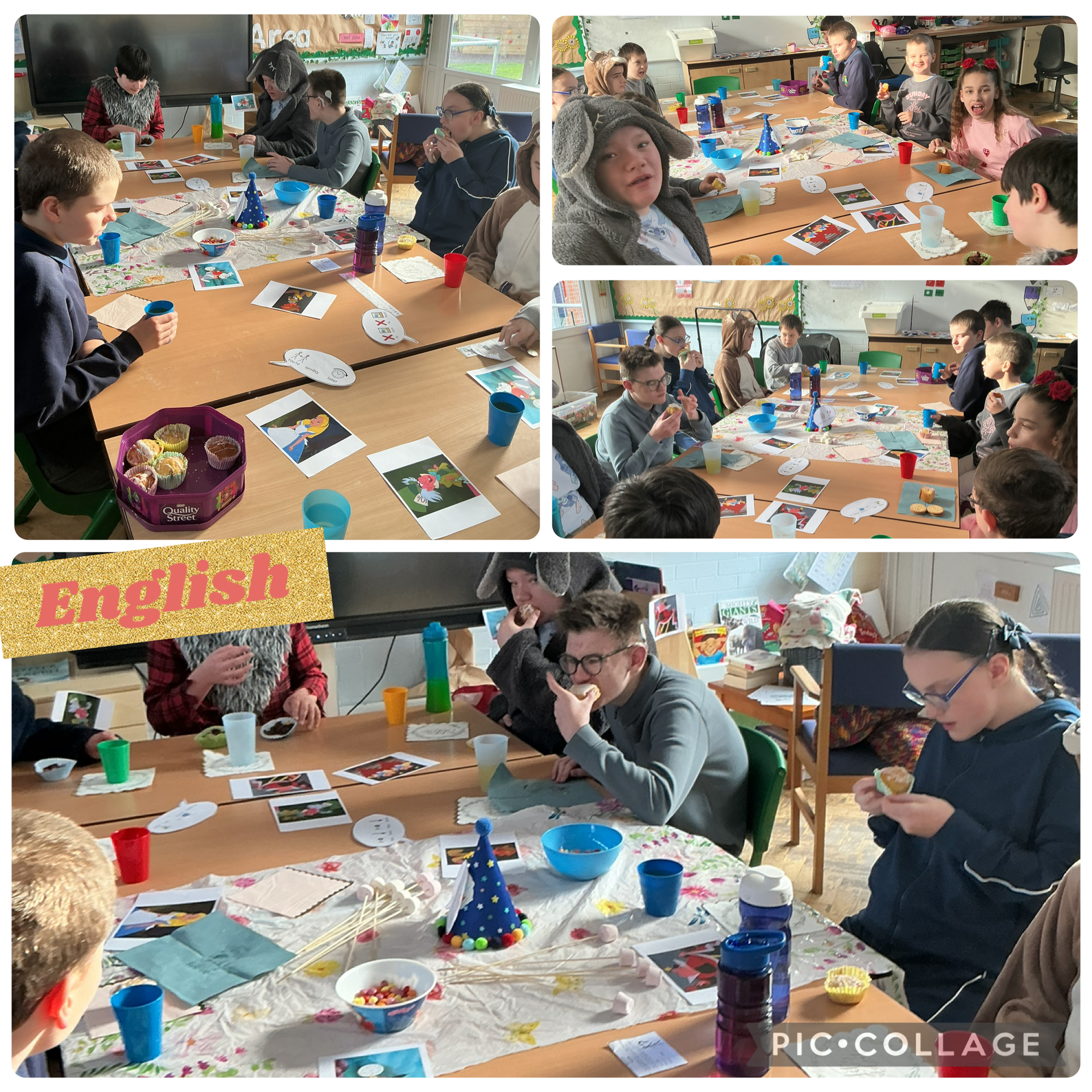 Image of 3Hs very merry unbirthday!