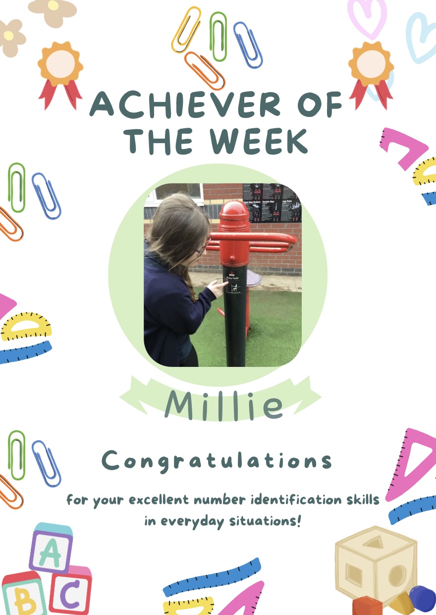 Image of Achiever of the week