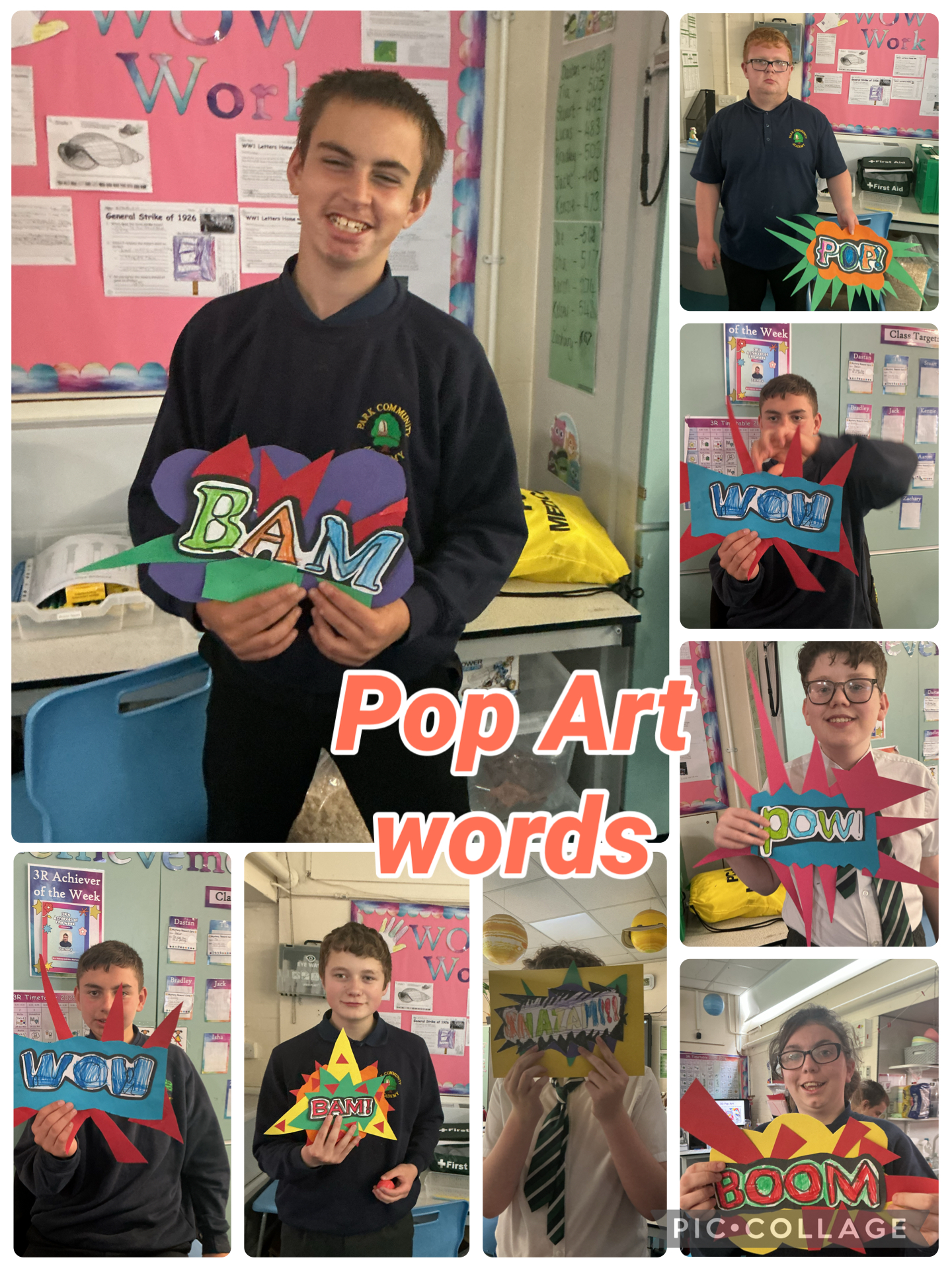 Image of Pop Art Words 