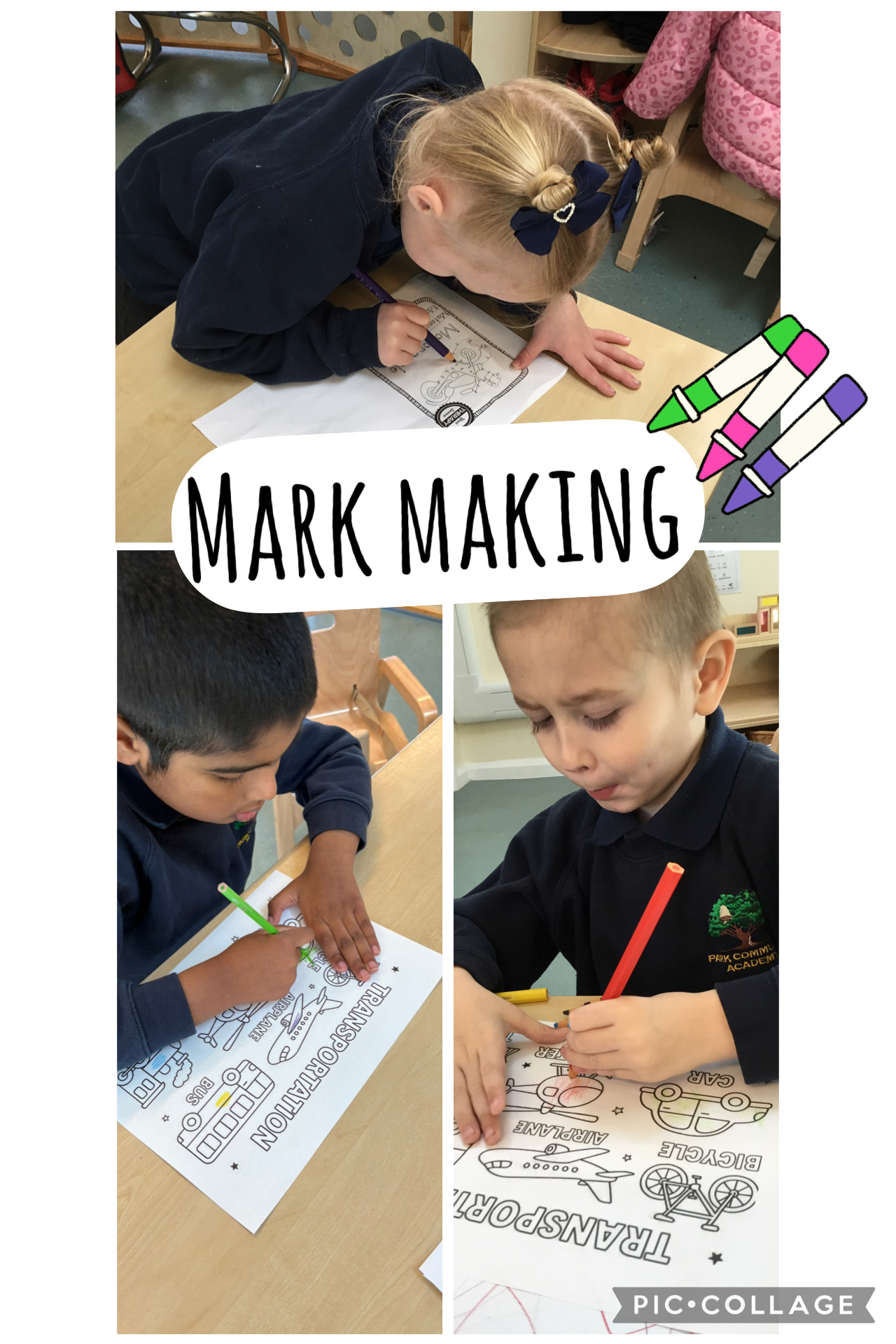 Image of Mark making