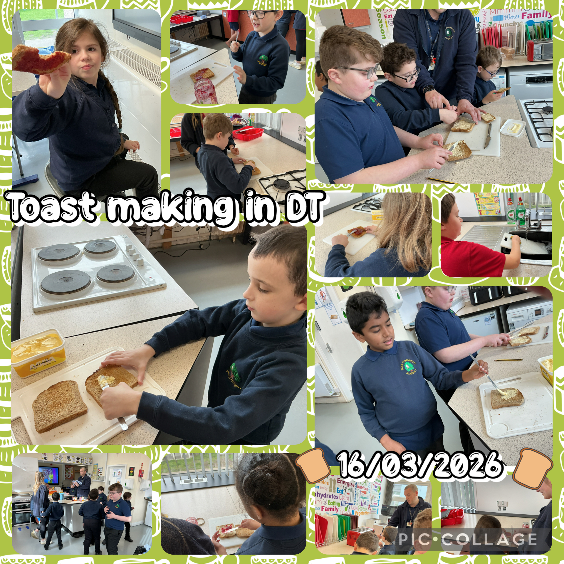 Image of DT- Making Toast