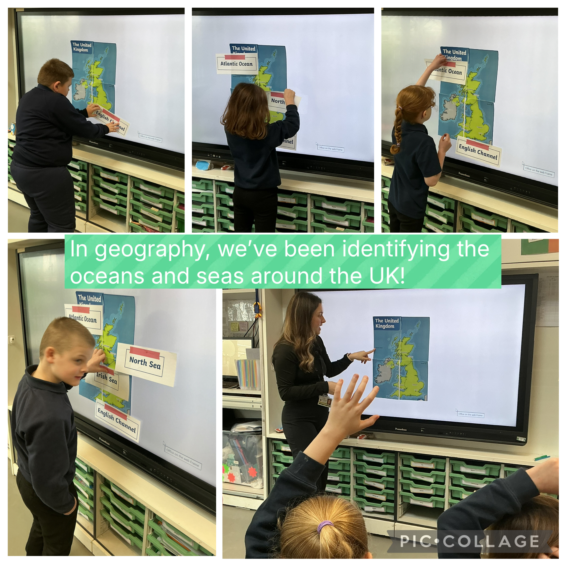 Image of Oceans and seas around the uk 