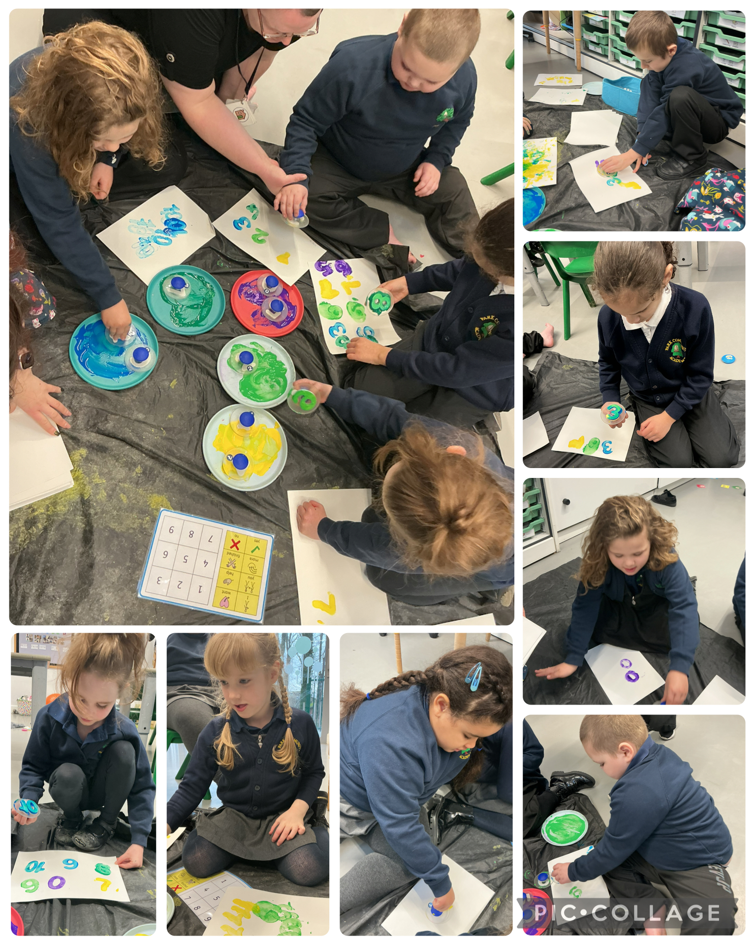 Image of Number stamps