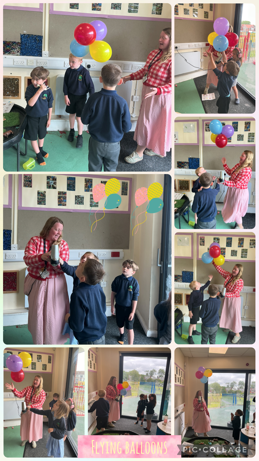 Image of Flying balloon fun