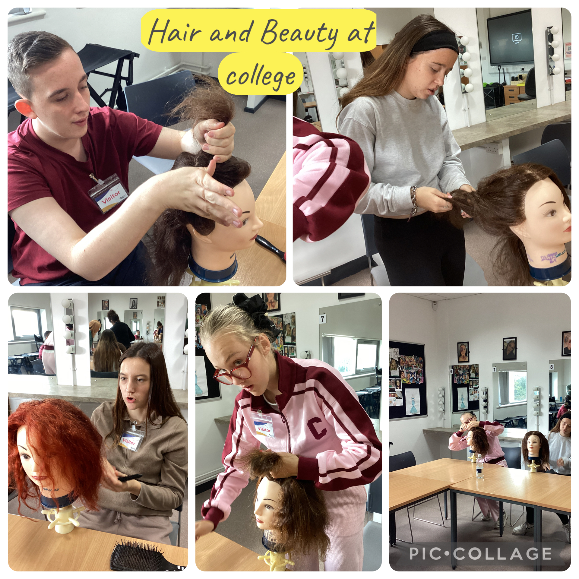 Image of Hair and Beauty course at College