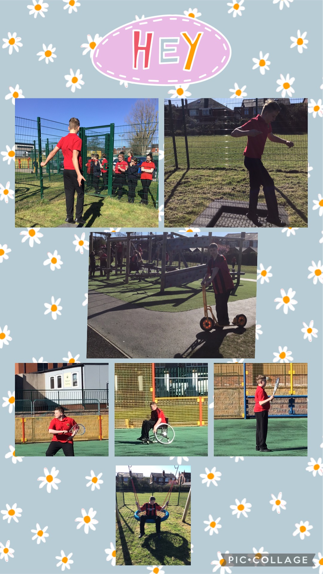 Image of We are loving the nice weather! PE in the sunshine 