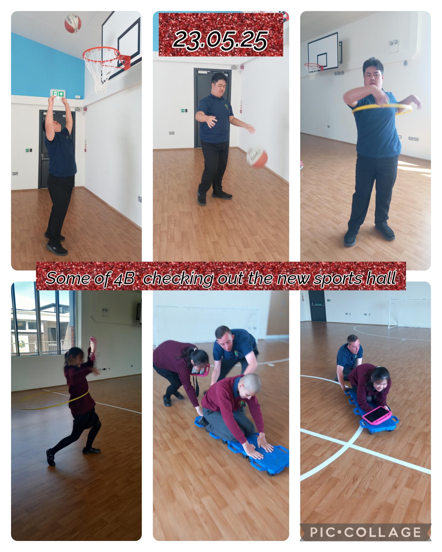 Image of New Sports Hall fun!