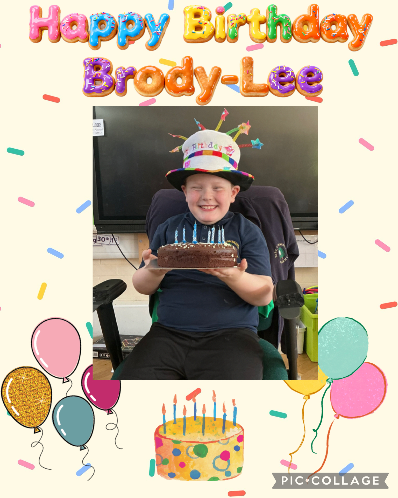 Image of Happy Birthday Brody-Lee!