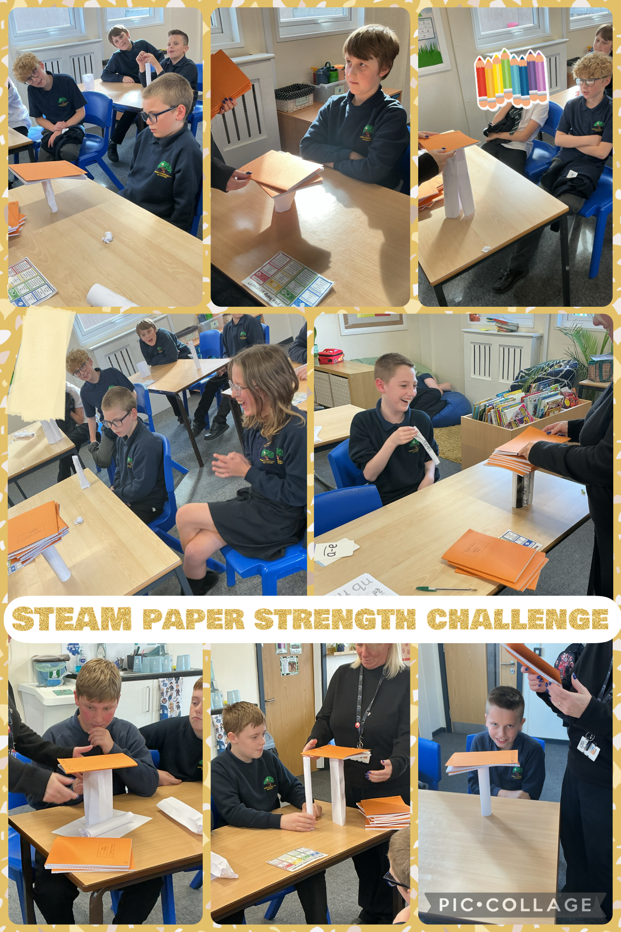 Image of STEAM Paper Challenge