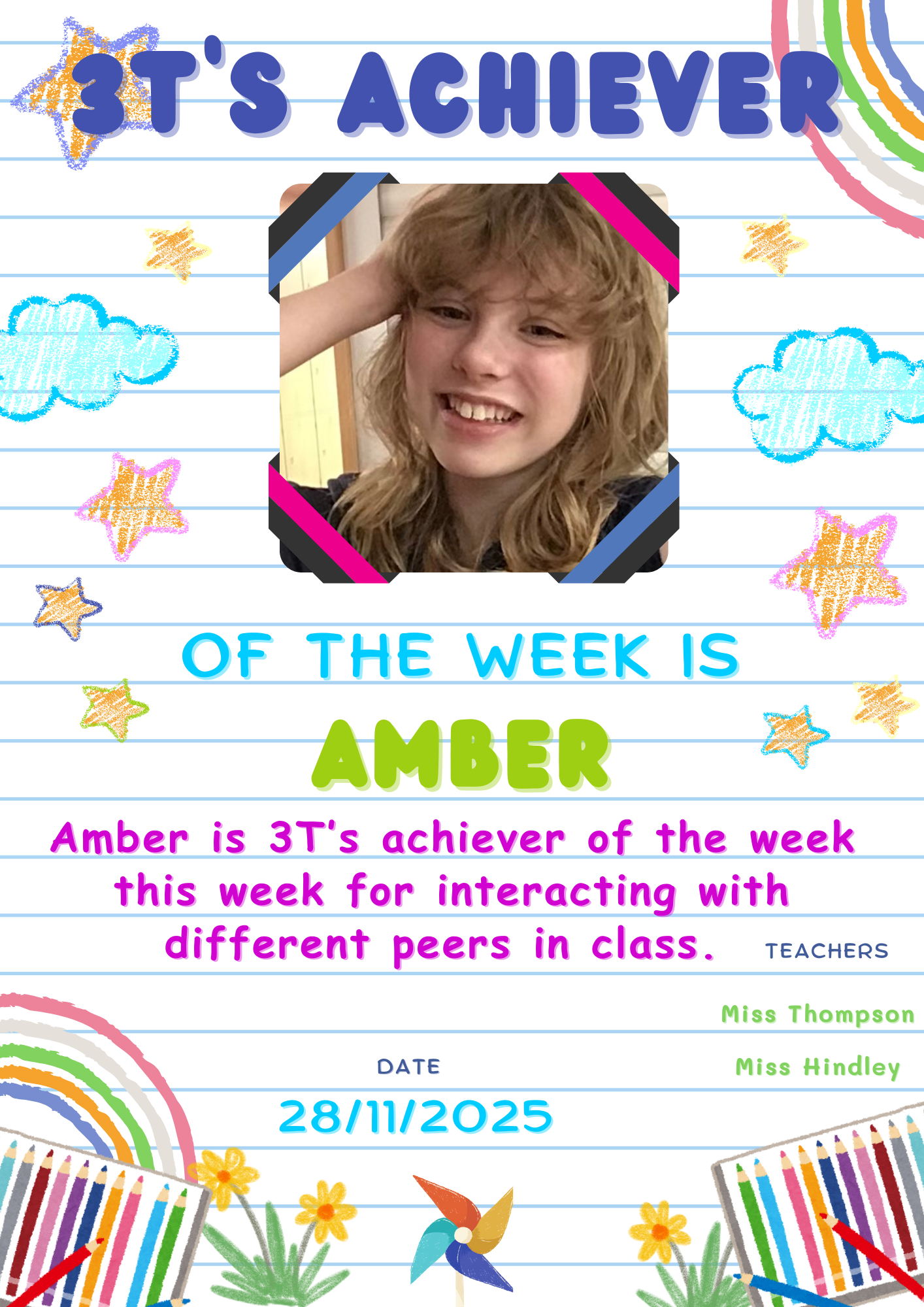Image of ⭐️ Achiever of the week ⭐️