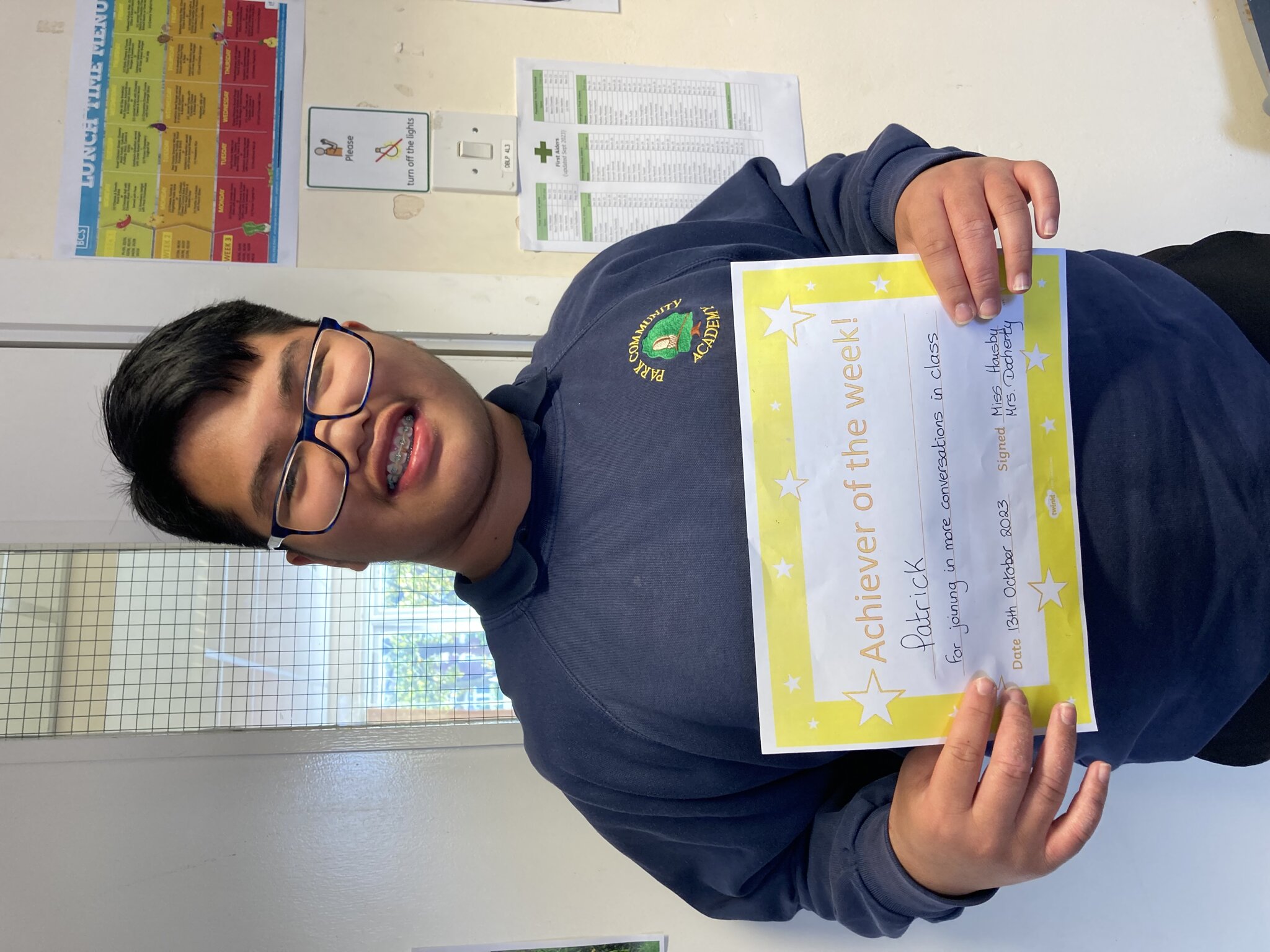 Image of Achiever of the Week