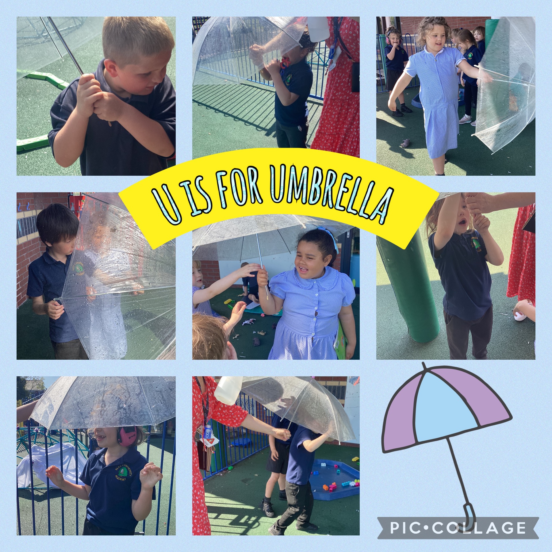 Image of U is for Umbrella
