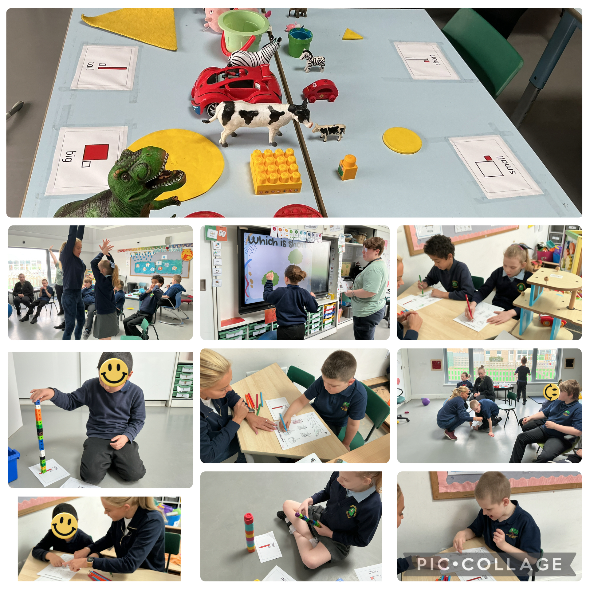 Image of Comparing sizes