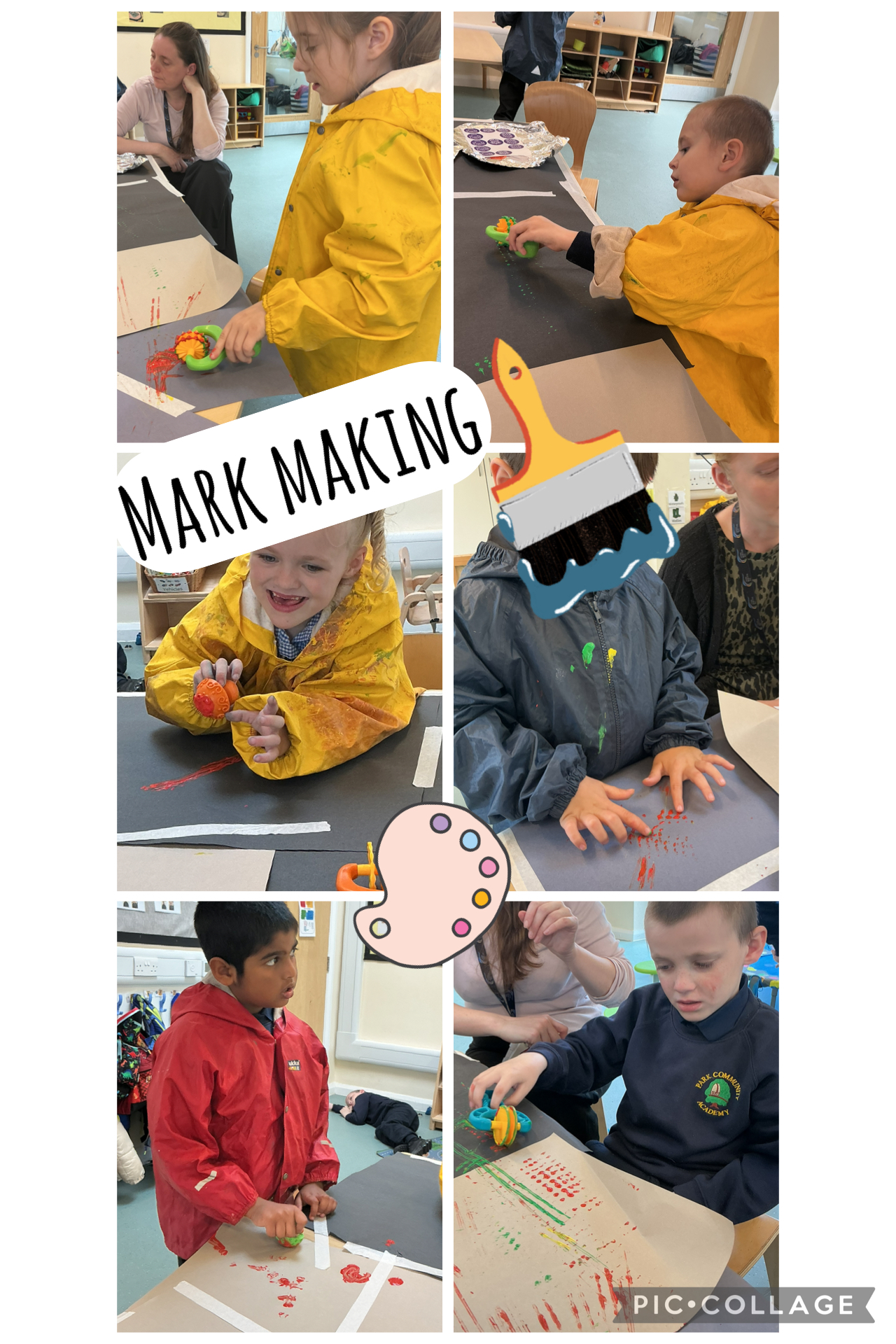 Image of Painting shooting stars, planets and more!