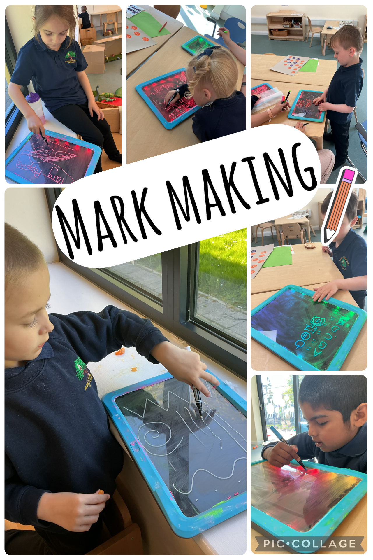 Image of Mark making