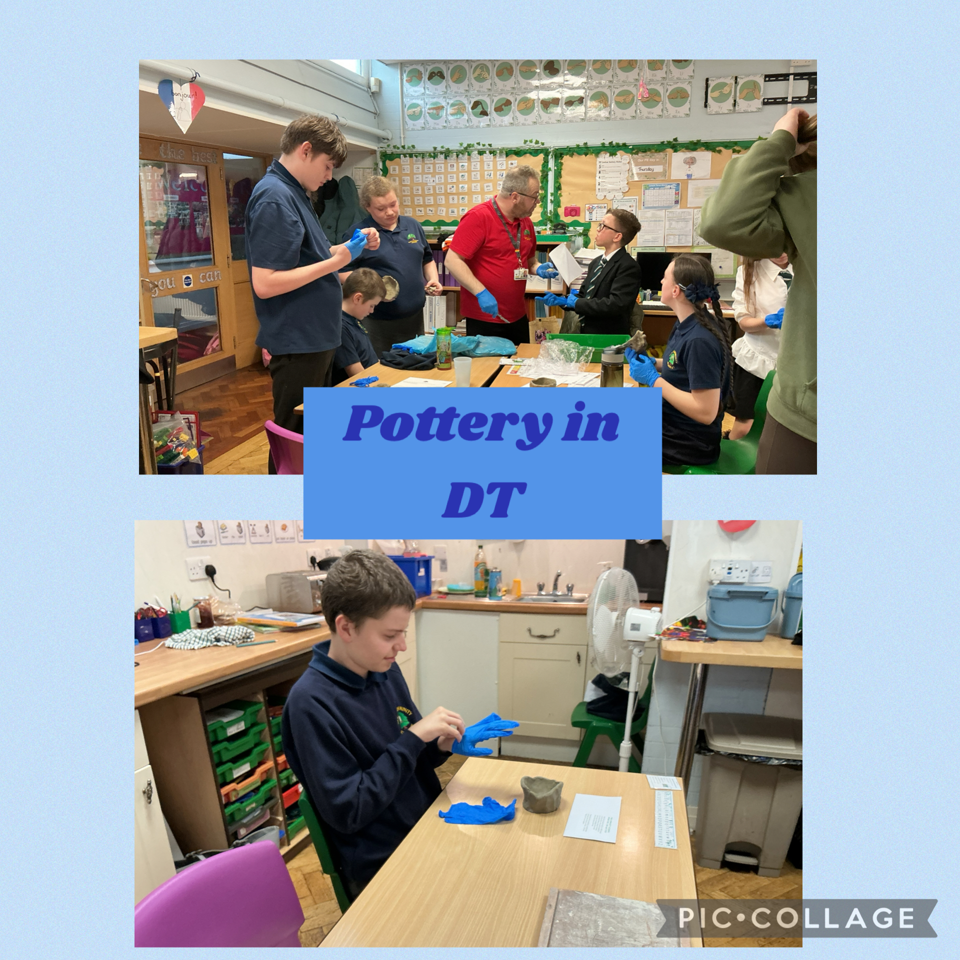 Image of Pottery in DT !