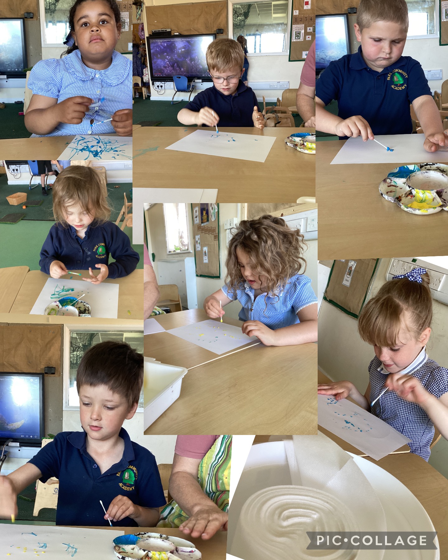 Image of Art using different materials