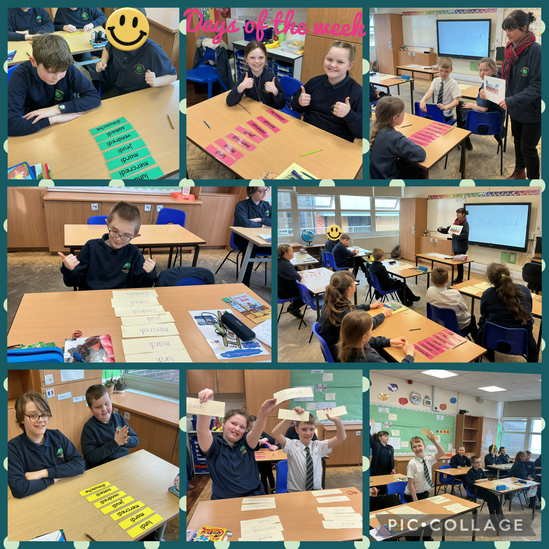 Image of Days of the week 