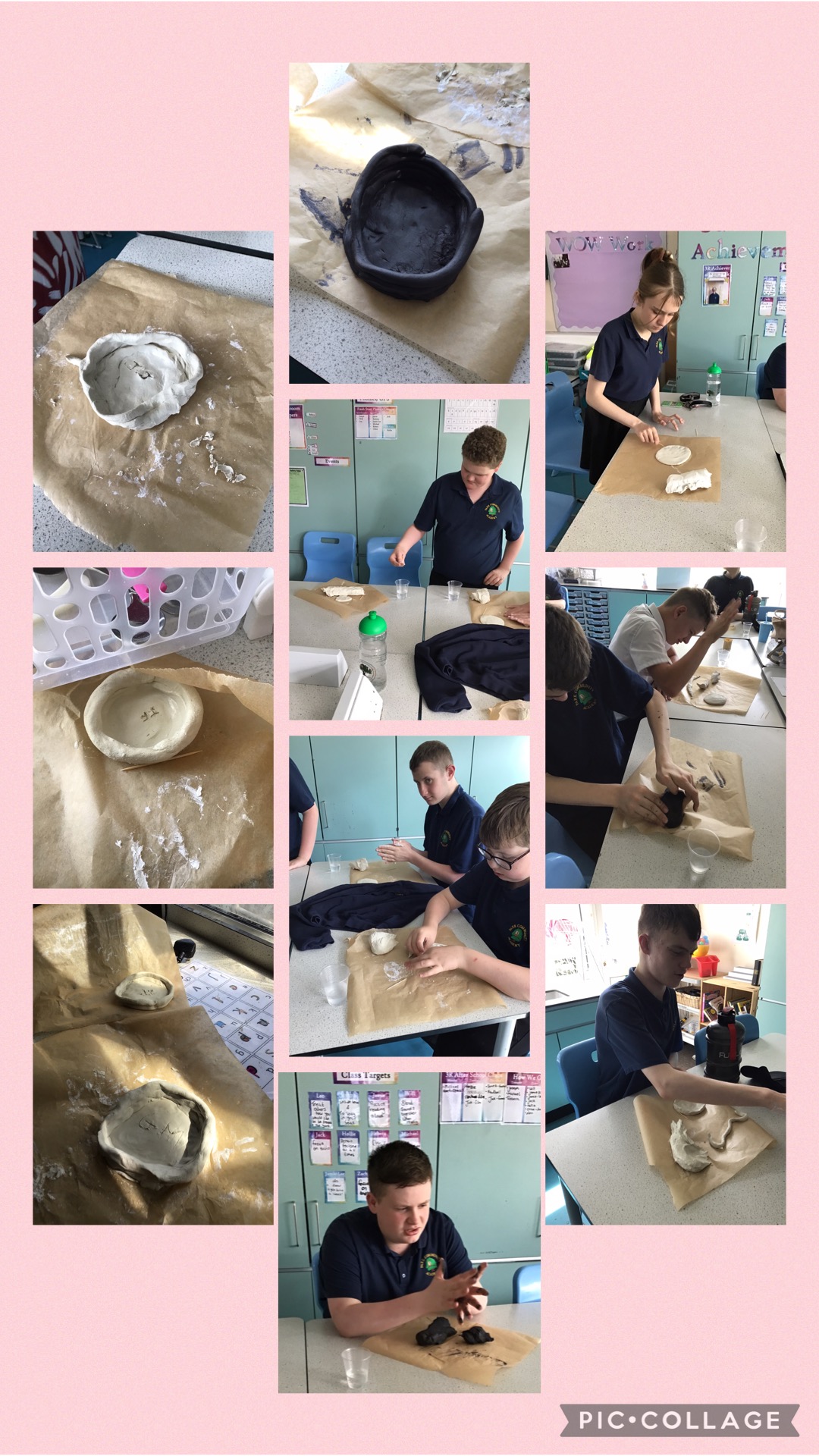 Image of Coil Pots made in Arts Award