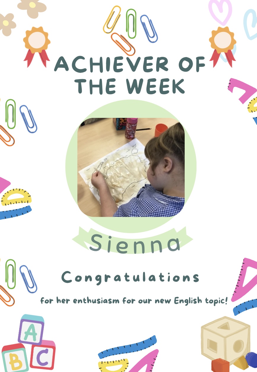 Image of Achiever of the week