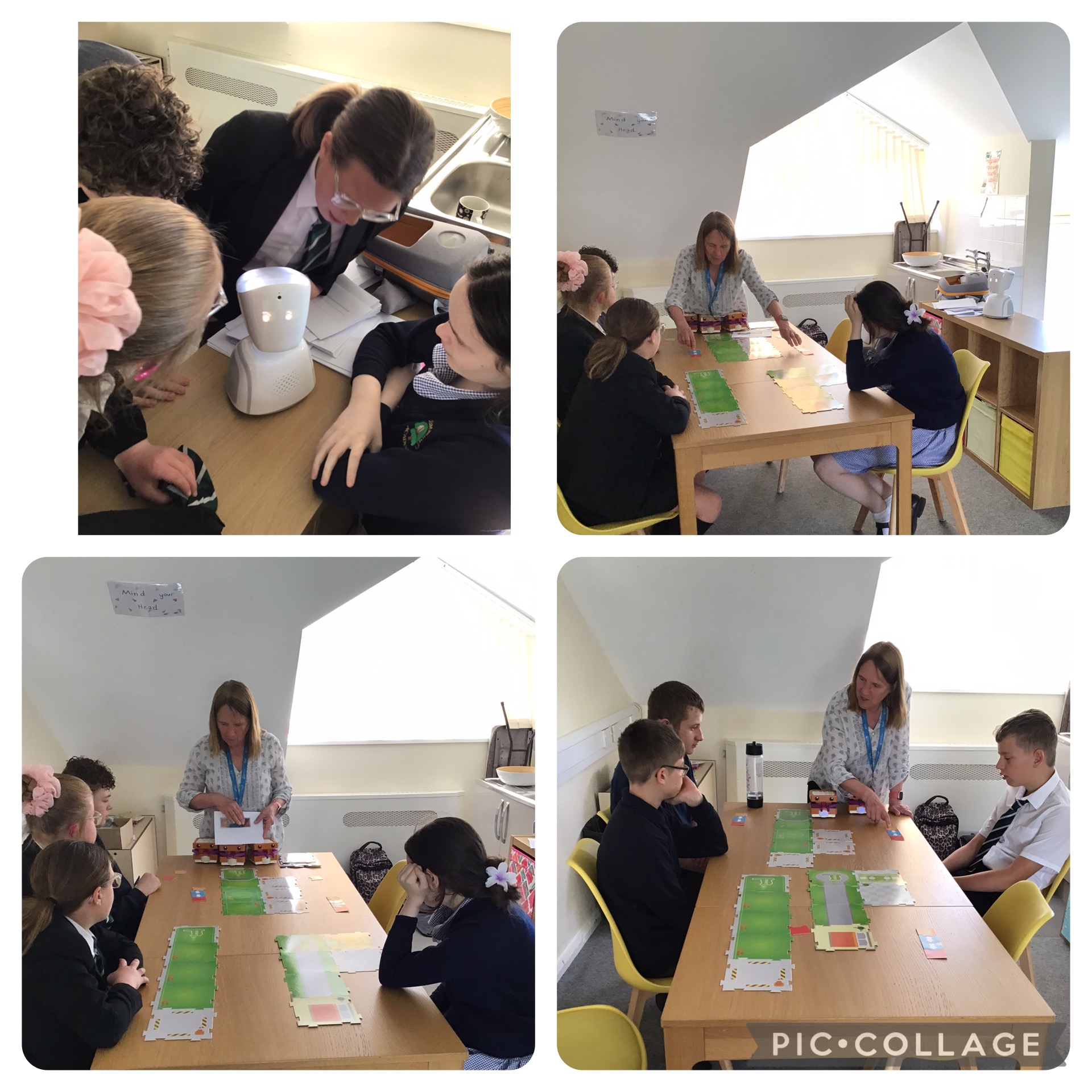 Image of 3C were fascinated by the technology 