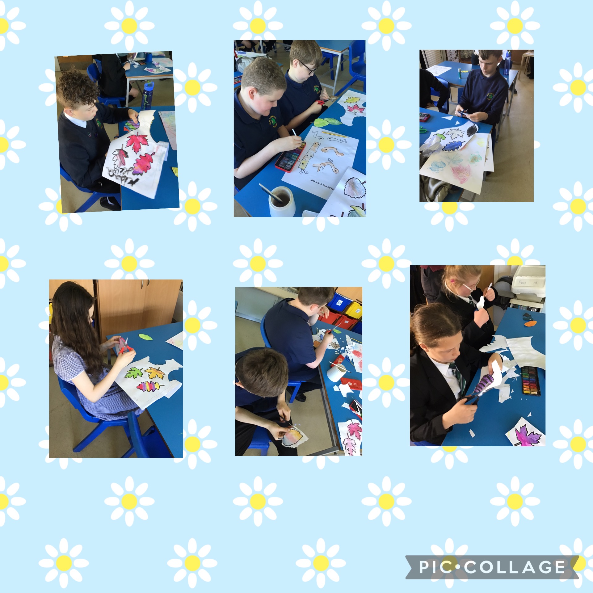 Image of Stickman Watercolour Painting 